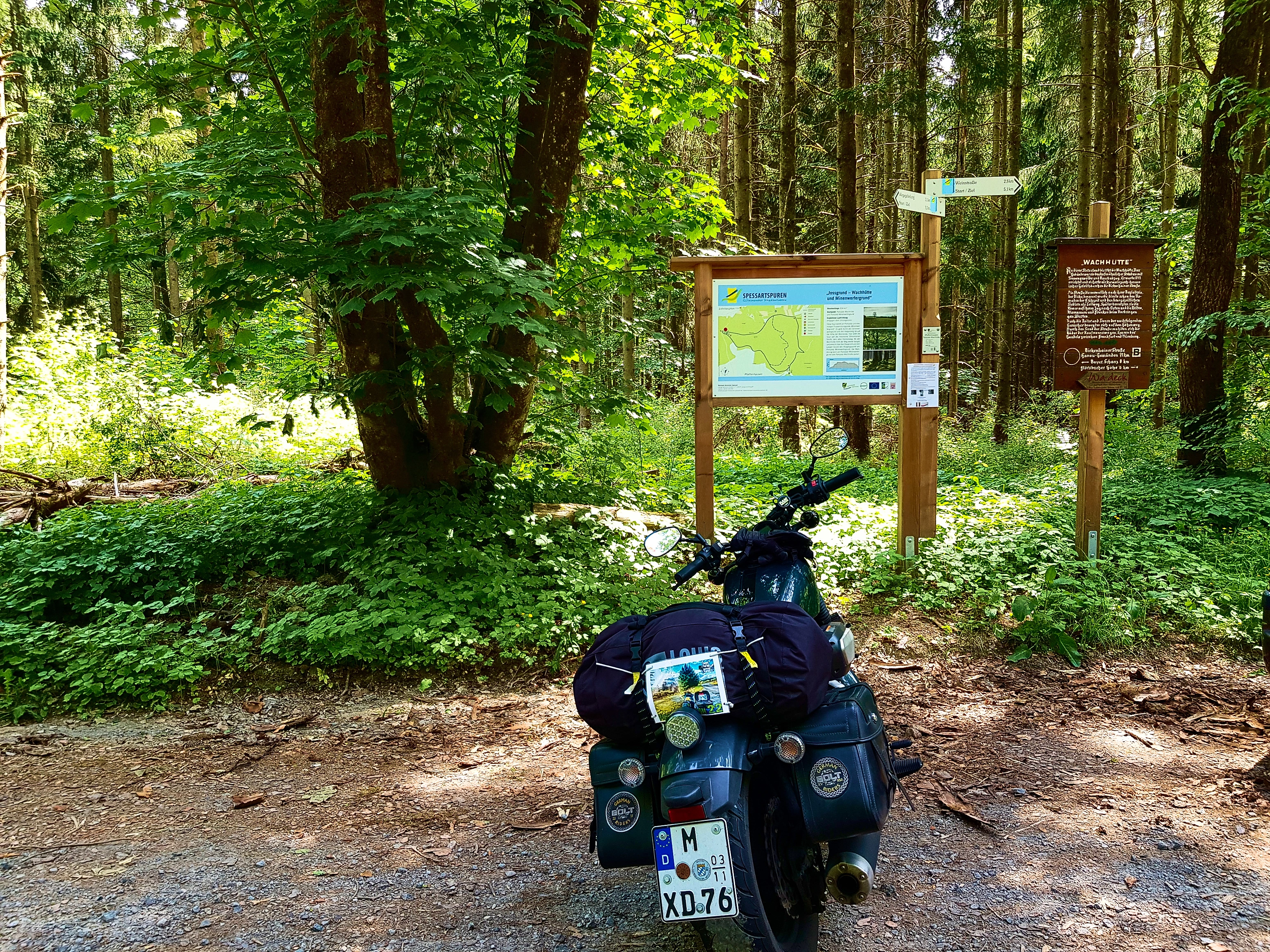 PK-Nachweis 24, Wachhütte