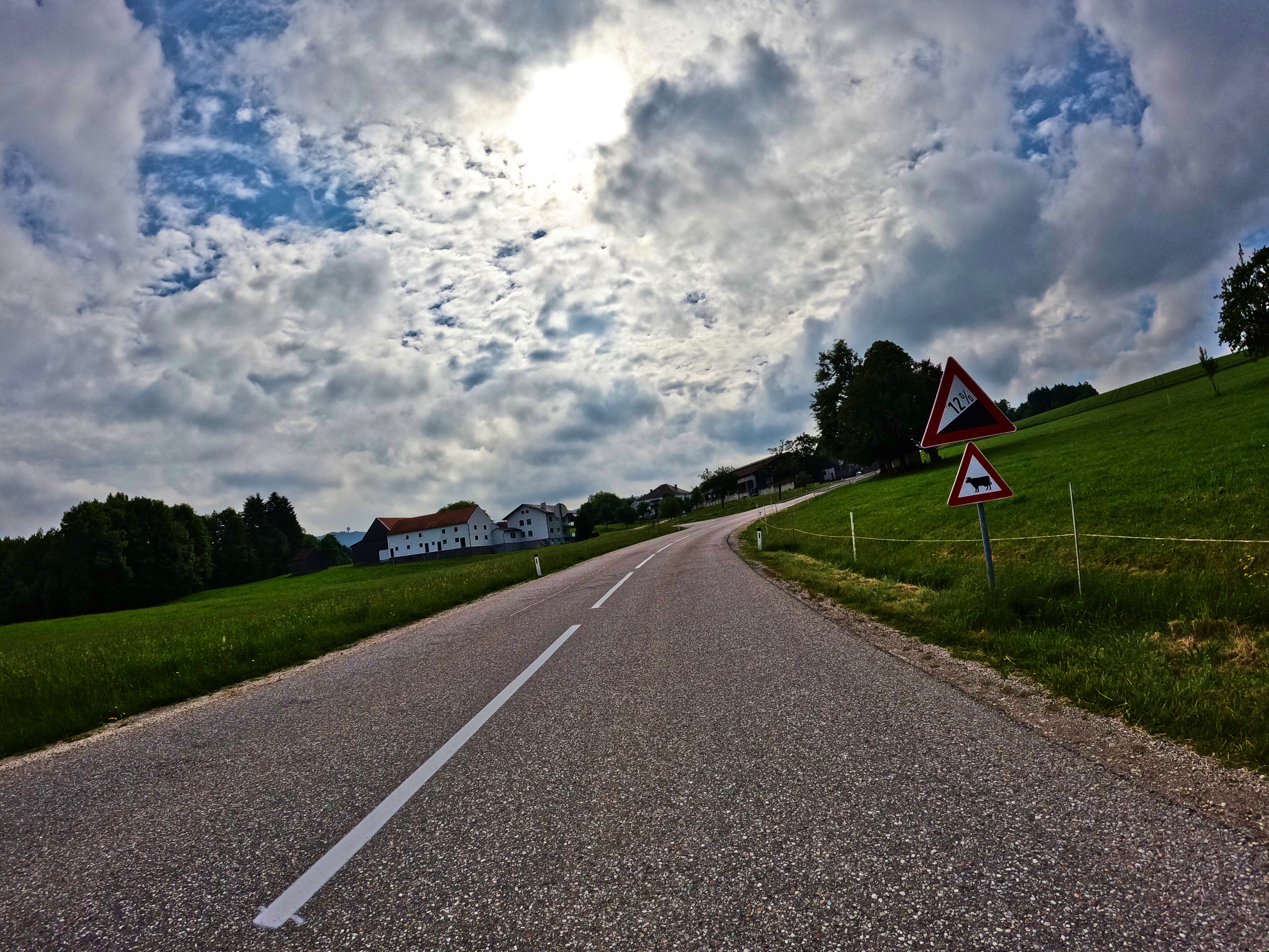 Erst 12% bergauf, &hellip;