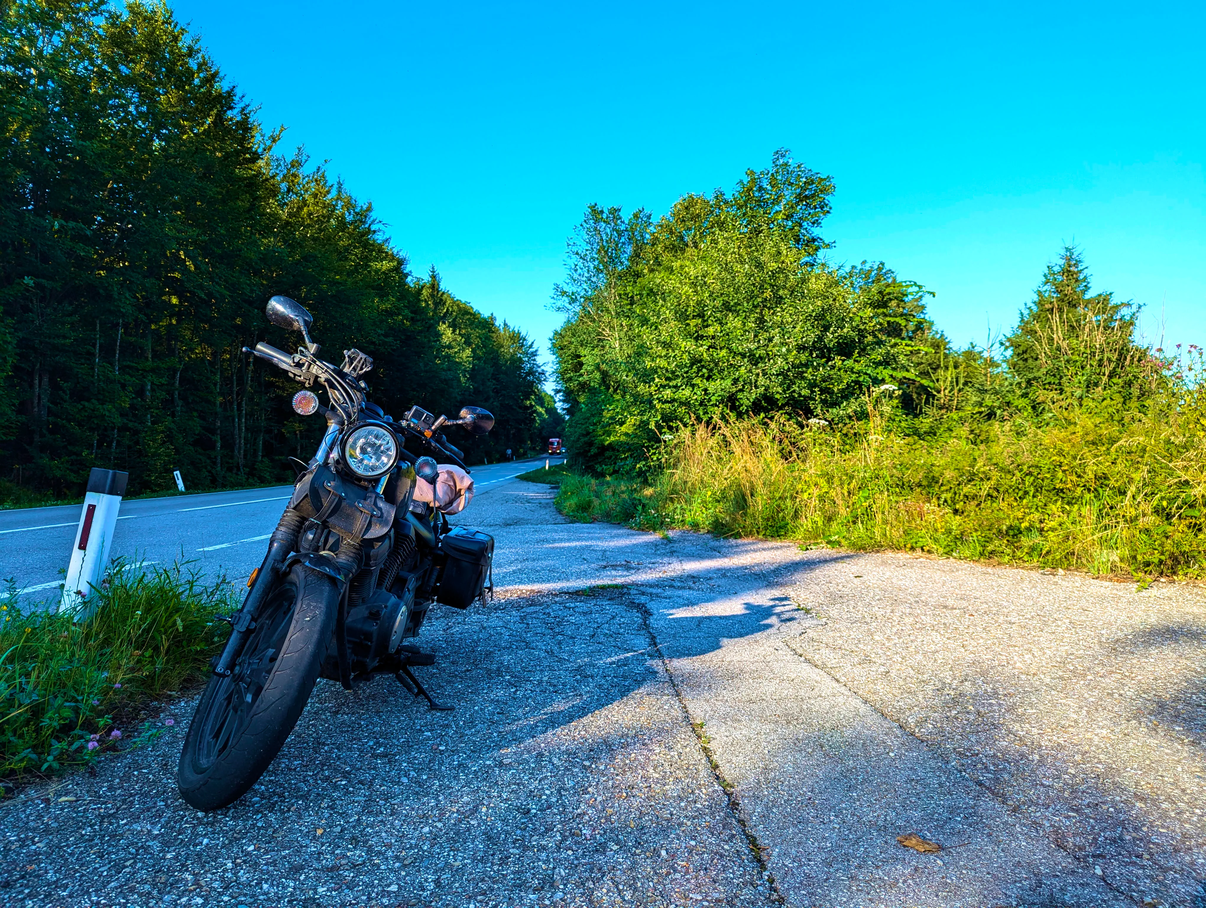 Bolt am Straßenrand