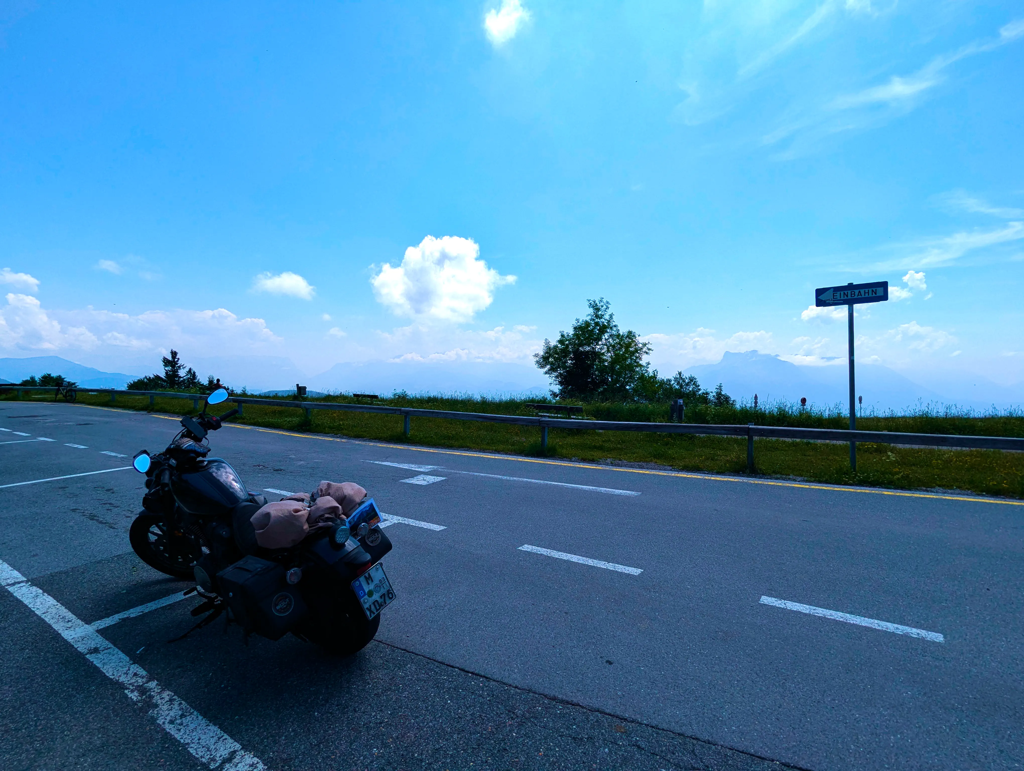 Diesiger Ausblick Gaisbergspitze