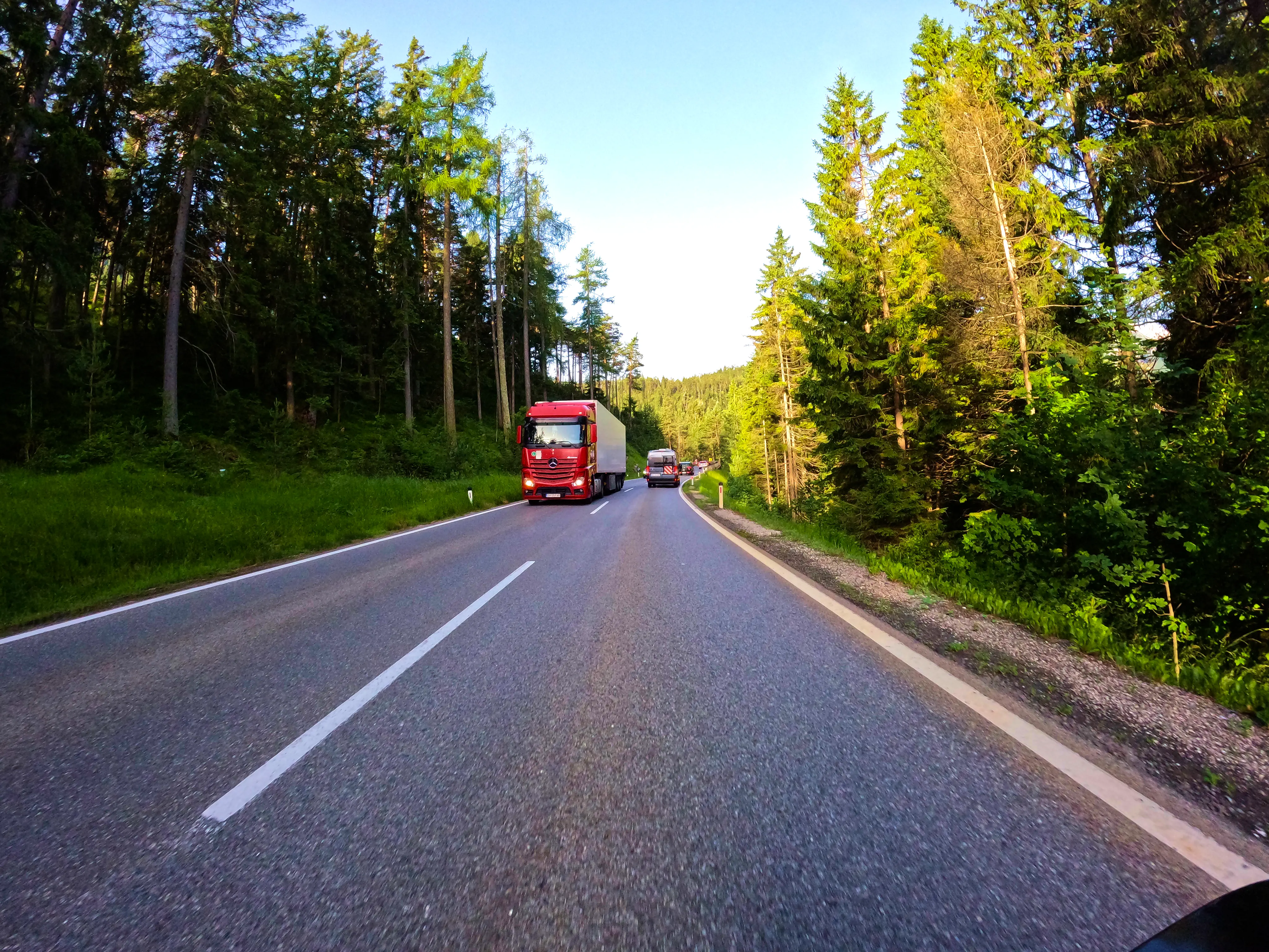 Fernpass, immer mit Verkehr verbunden