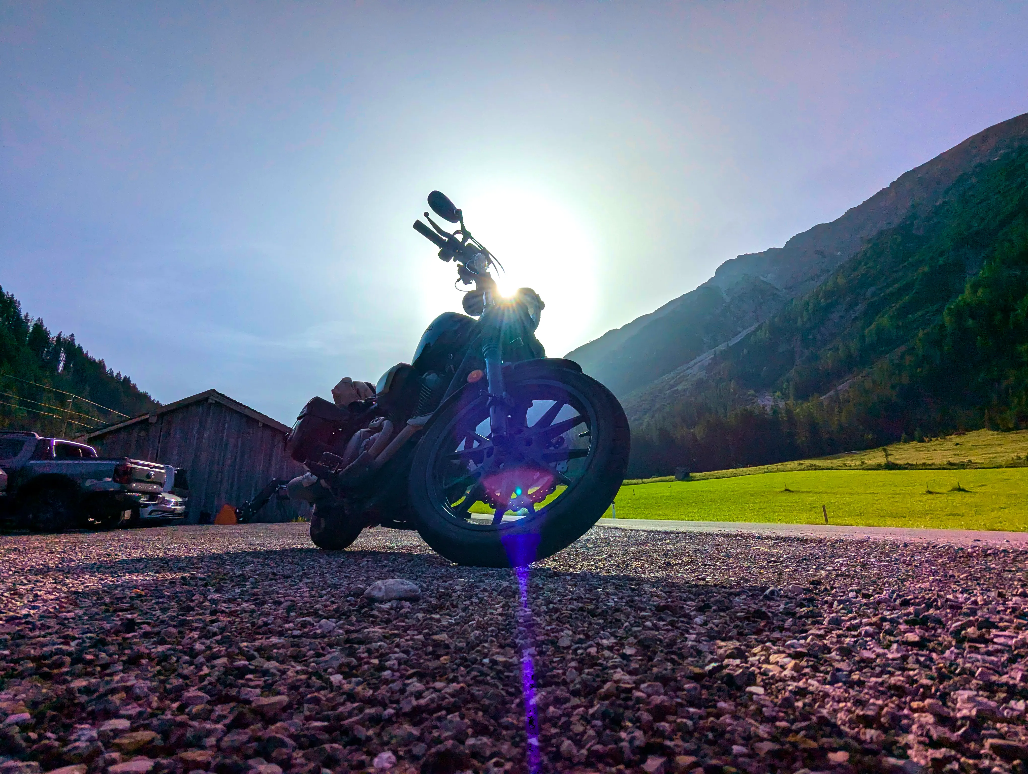 Ausblick am Namlossattel