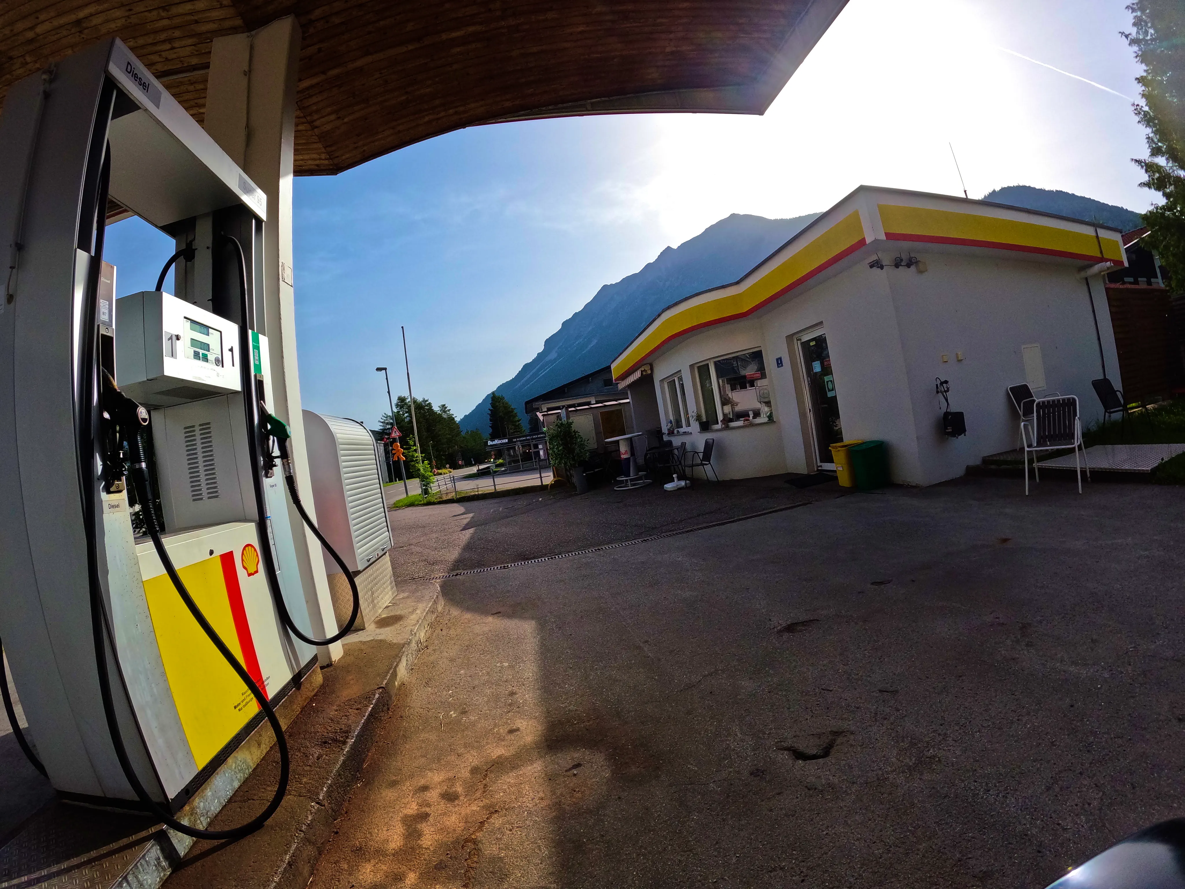 Tankstelle: Geschlossen!