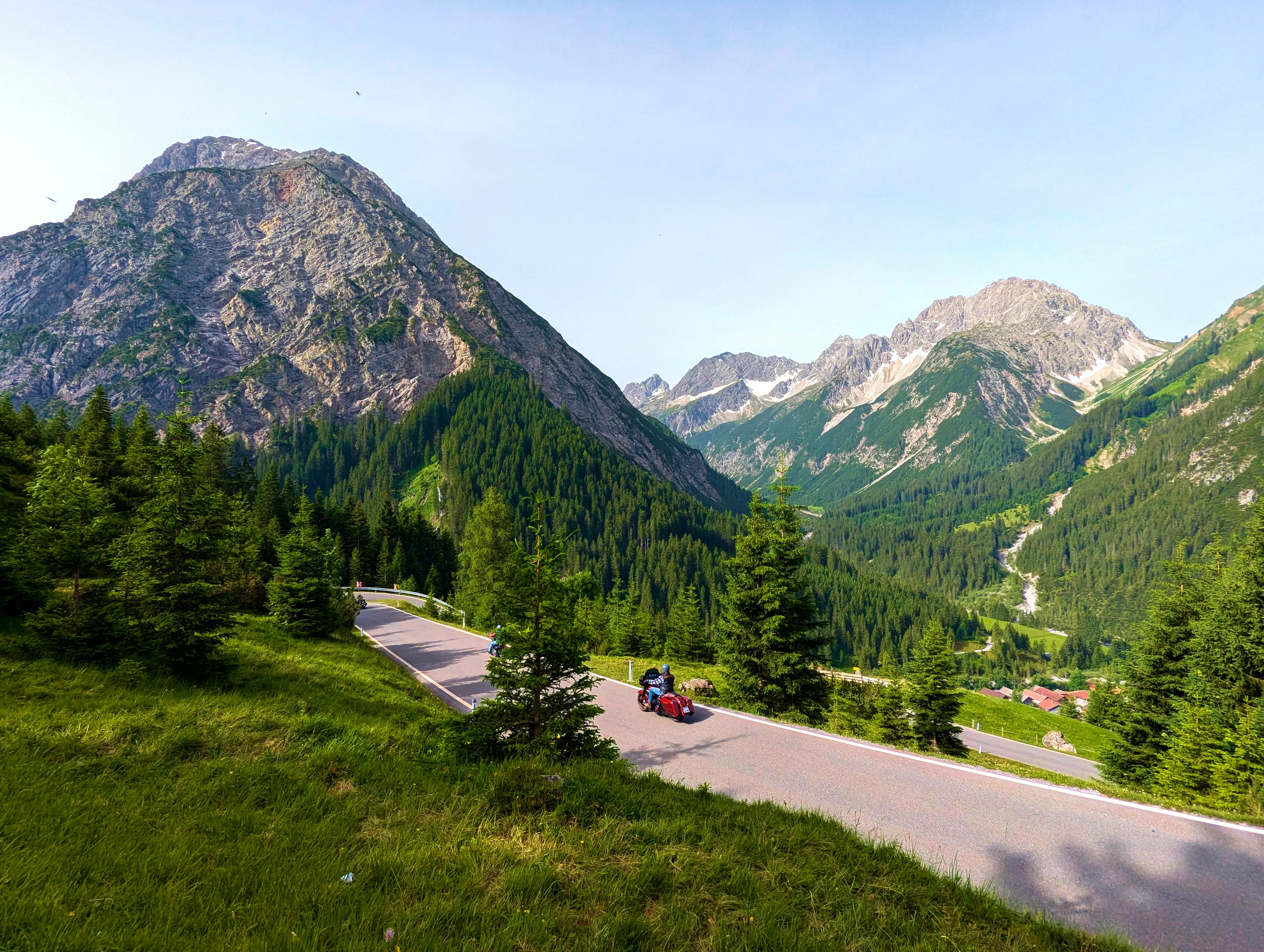 &hellip; und das Panorama genießen.