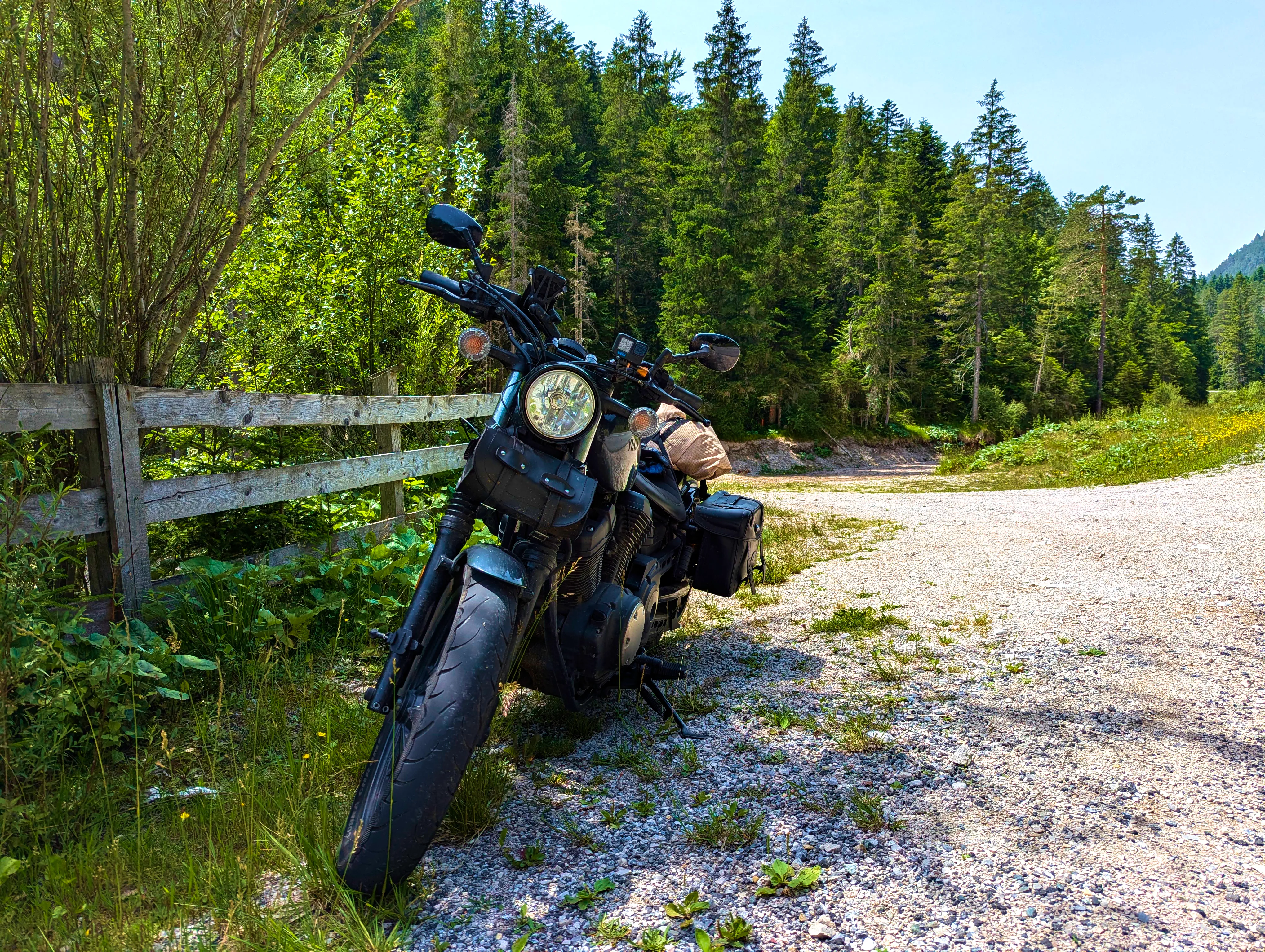 Kurze Pause im Schatten