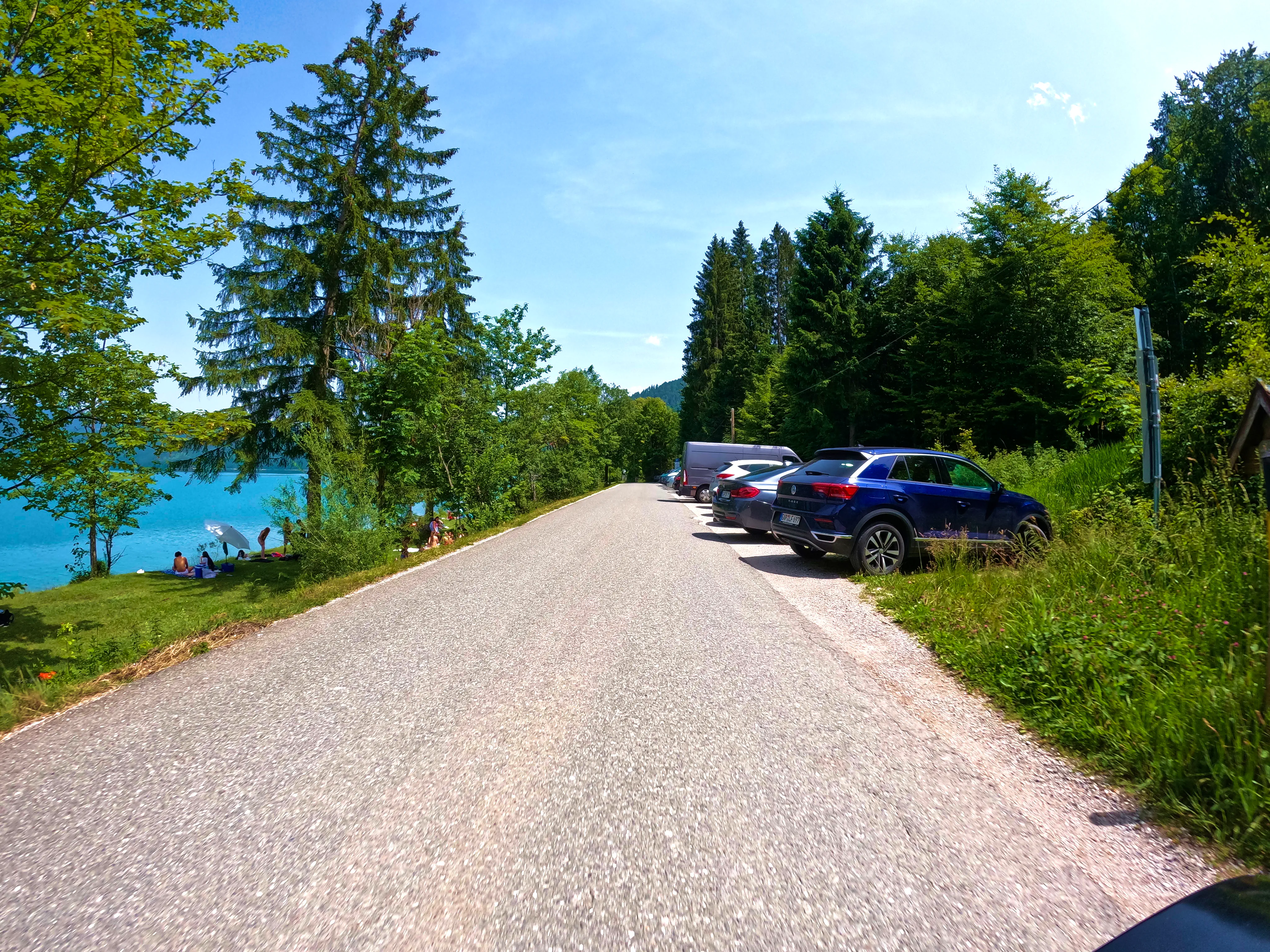 Entlang am Walchensee