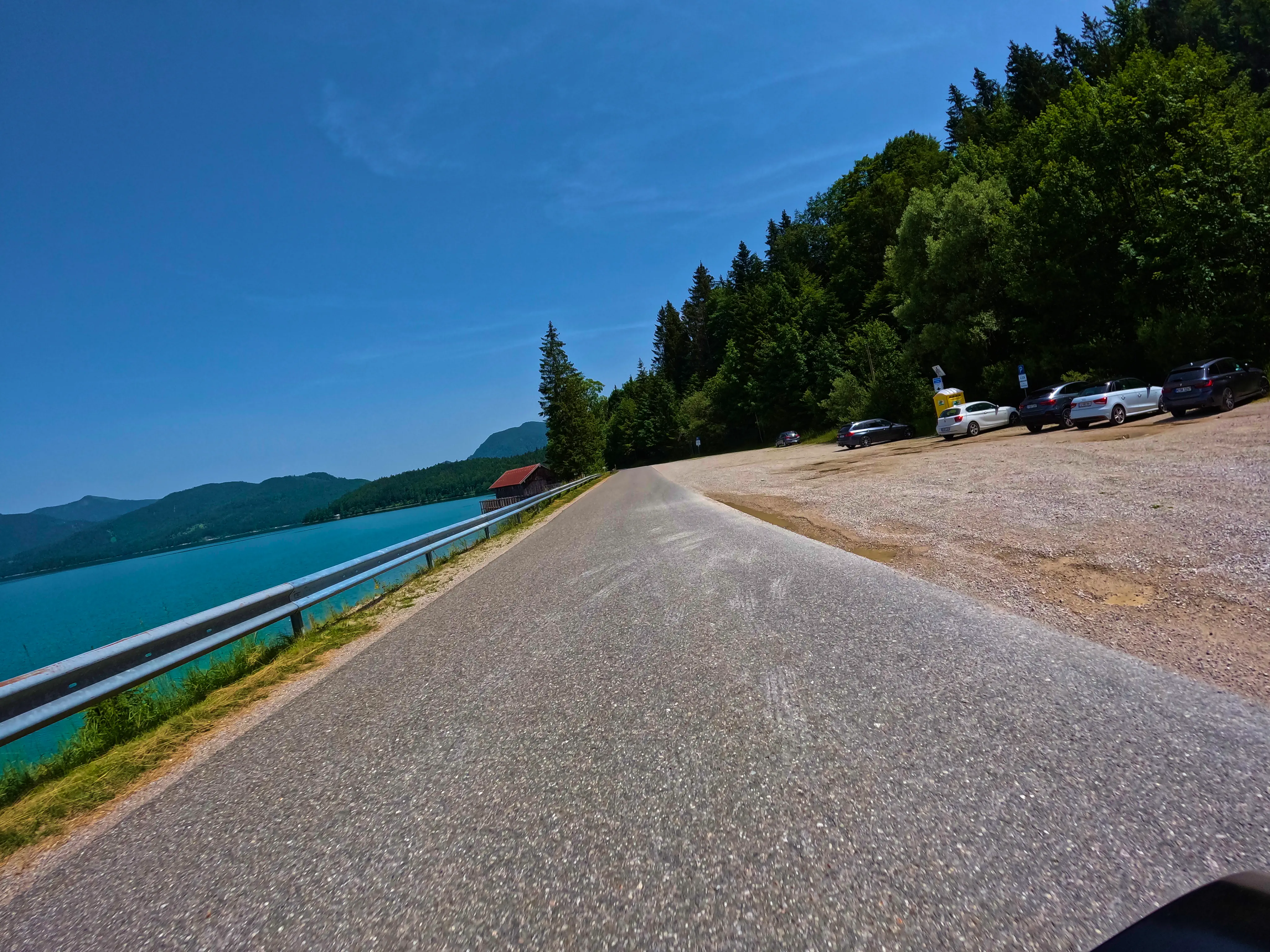 Entlang am Walchensee