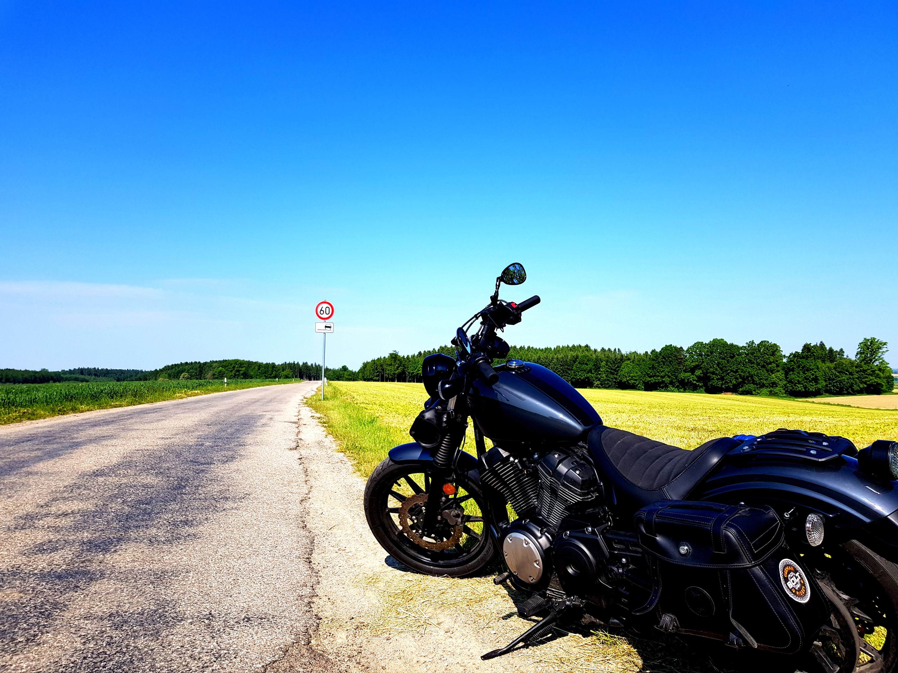 Phänomenaler blauer Himmel