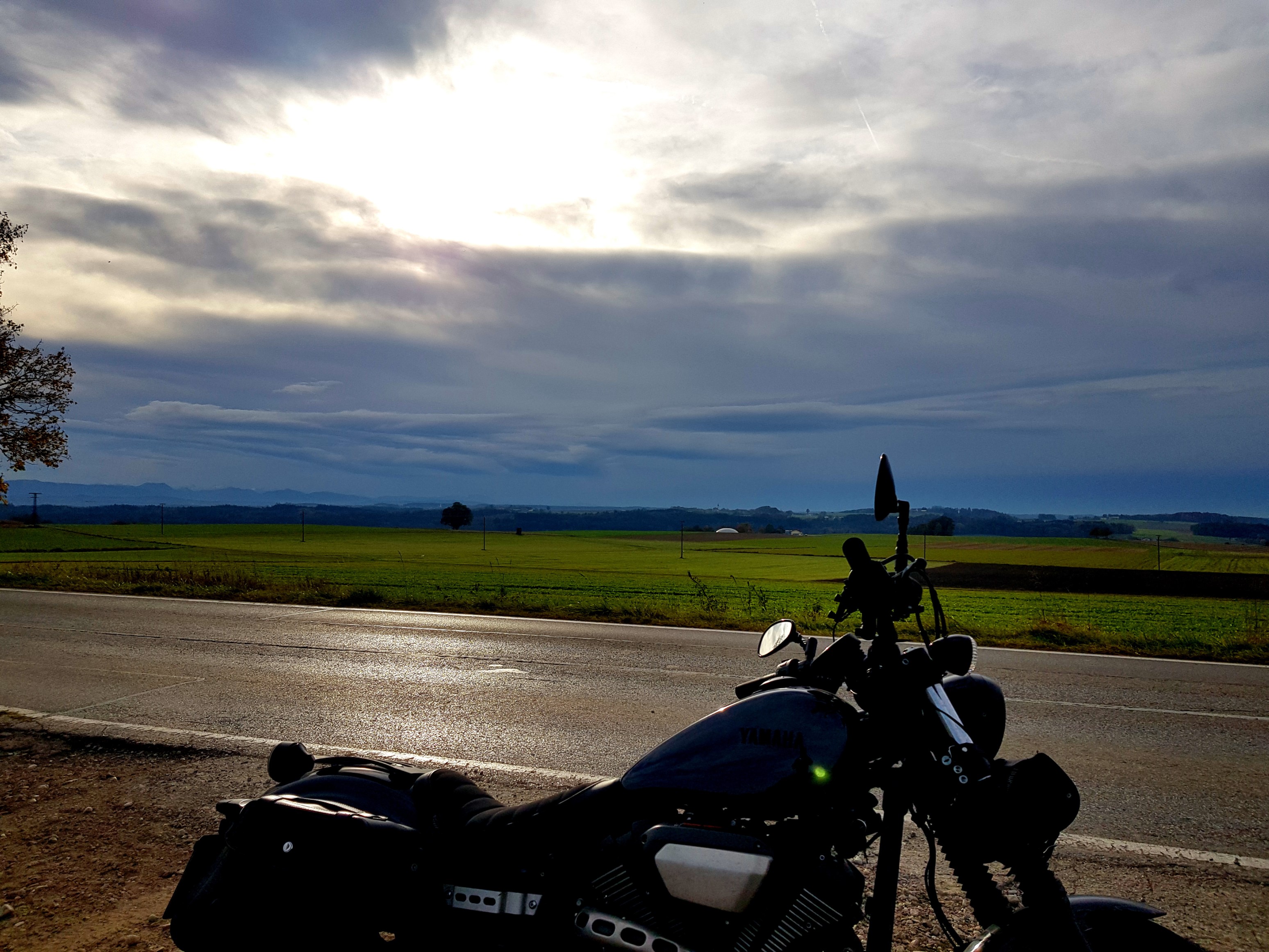 &hellip; da bewölkt &hellip;