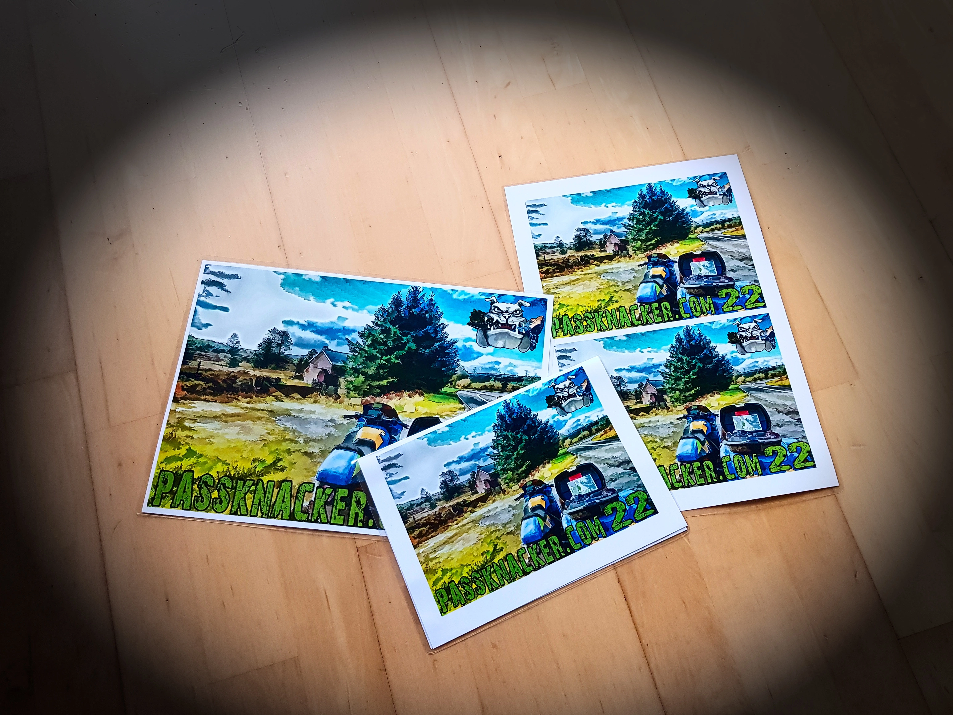 Passknacker-Poster, laminiert