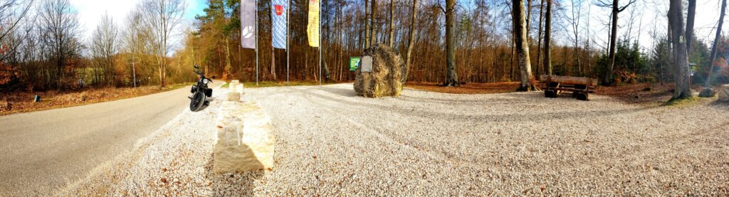 Panorama am geografischen Mittelpunkt Bayerns, Teil 2