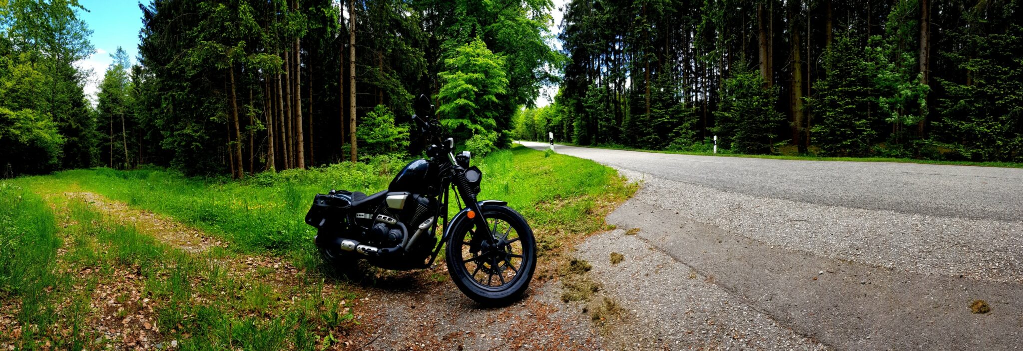 Wir bevorzugen die asphaltierten Wege