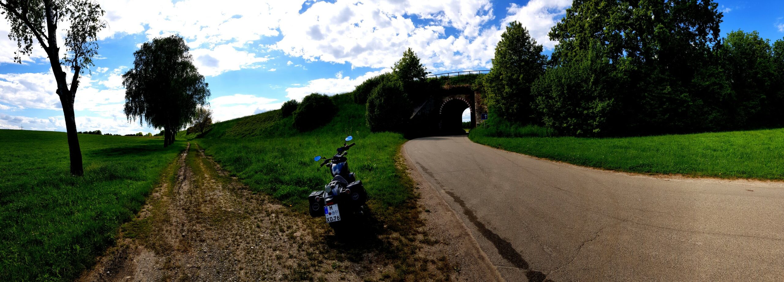 Eisenbahnbrücke irgendwo im Nirgendwo