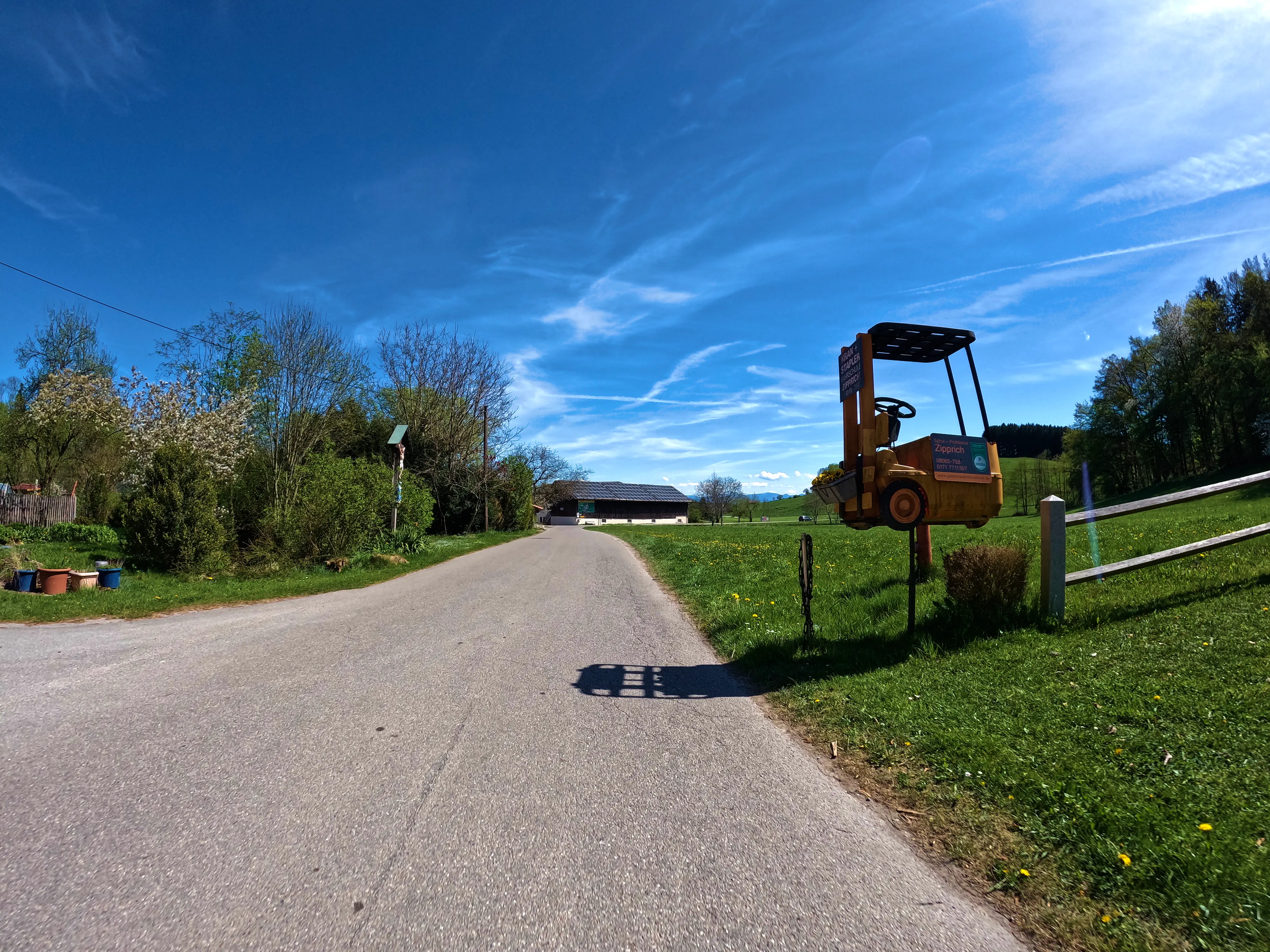 … mit »Staplern am Spieß«.