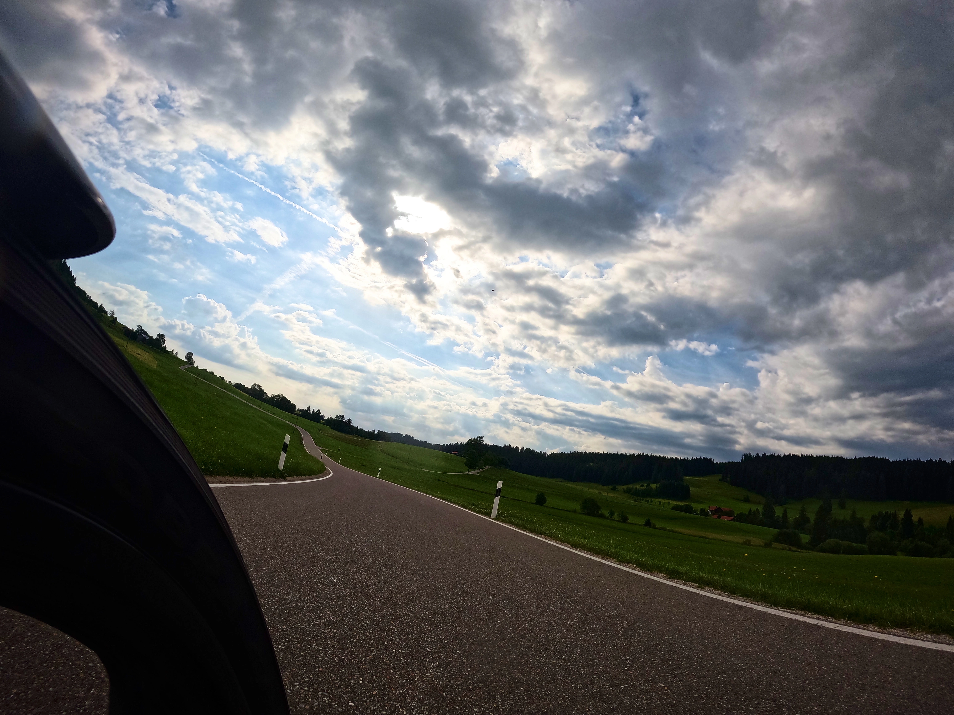 Richtung Osten: trocken