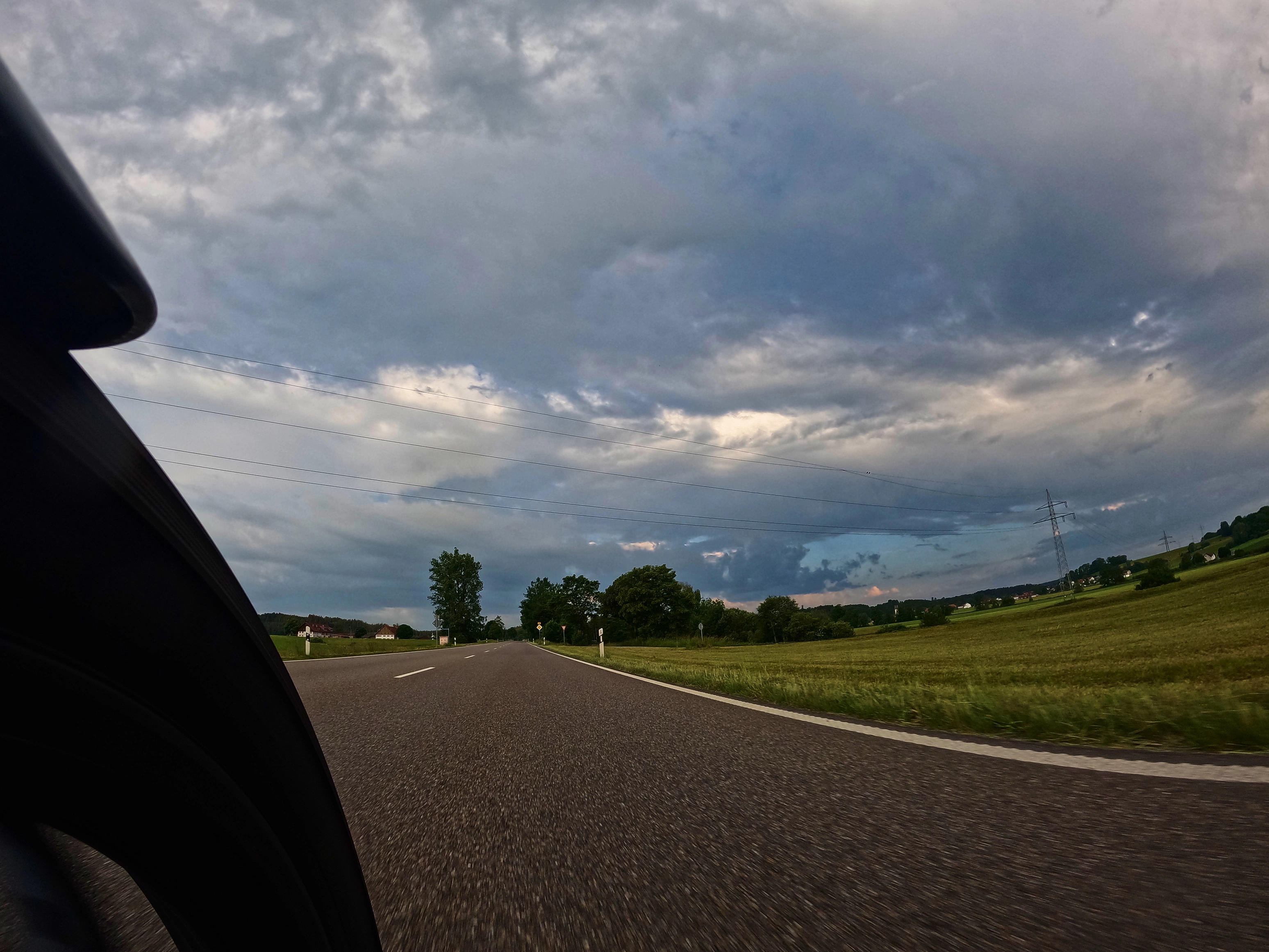 Finstere Wolken &hellip;