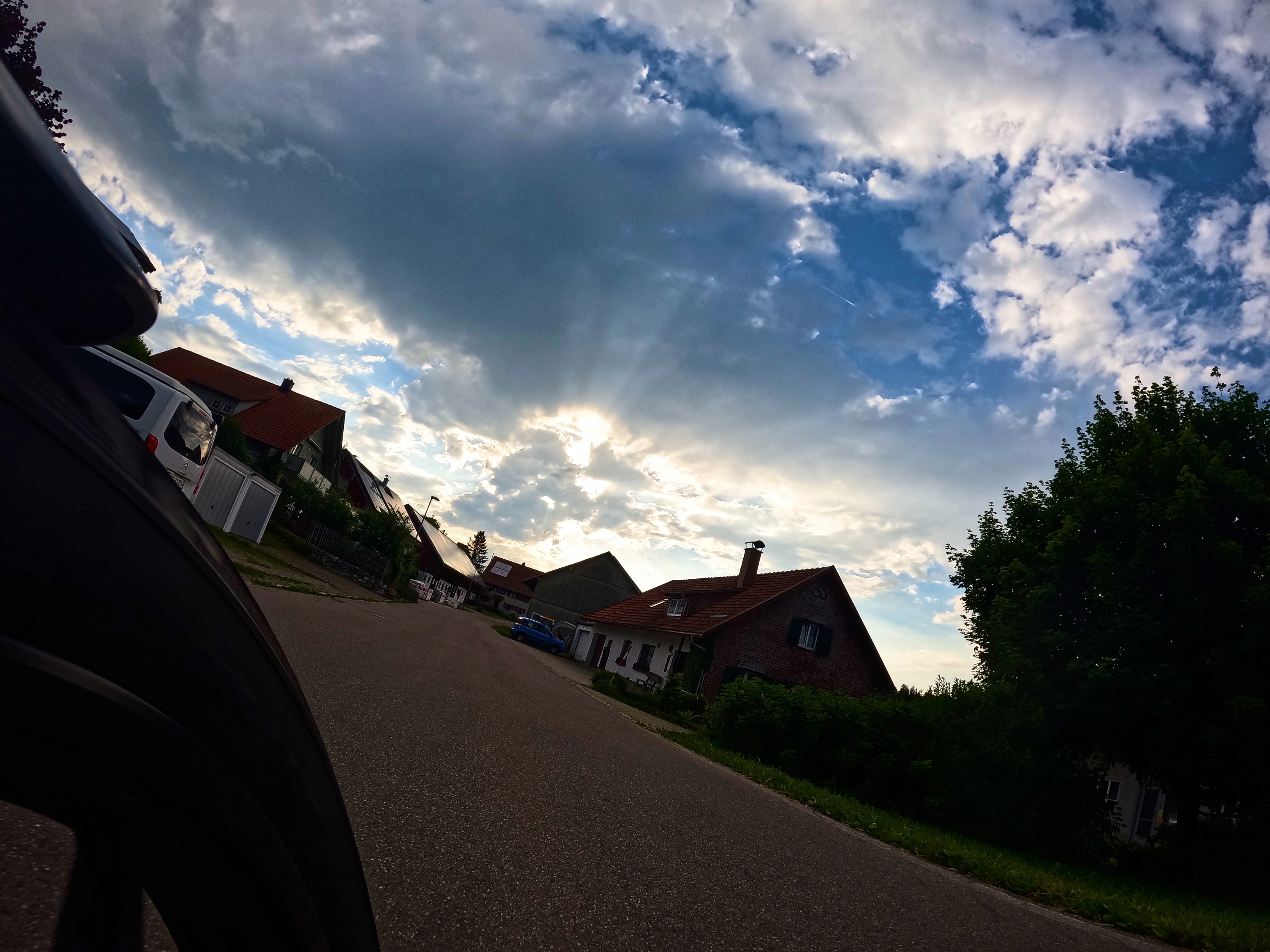 .. dann wieder Sonnenstrahlen &hellip;