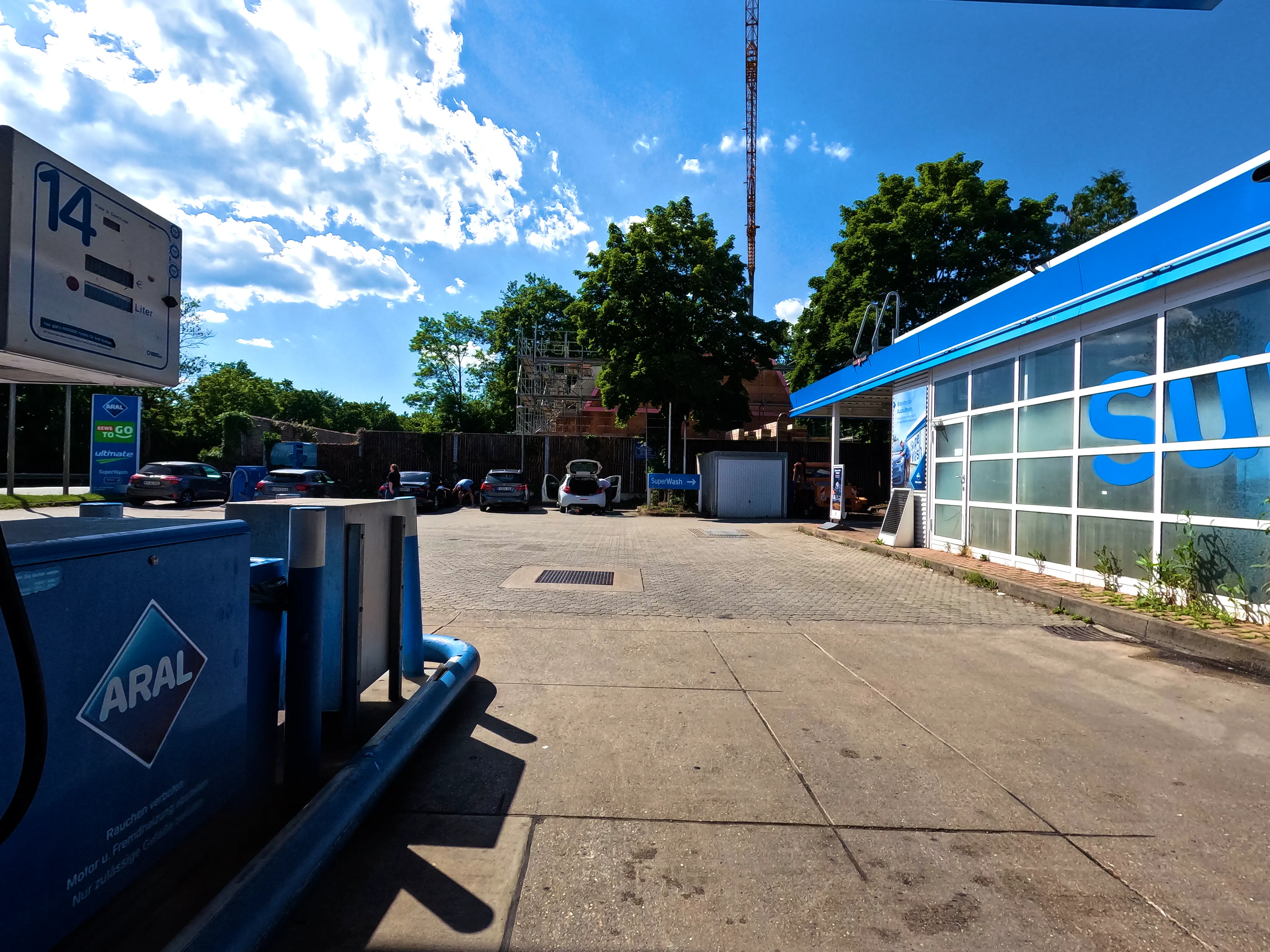 Die heimische Tankstelle