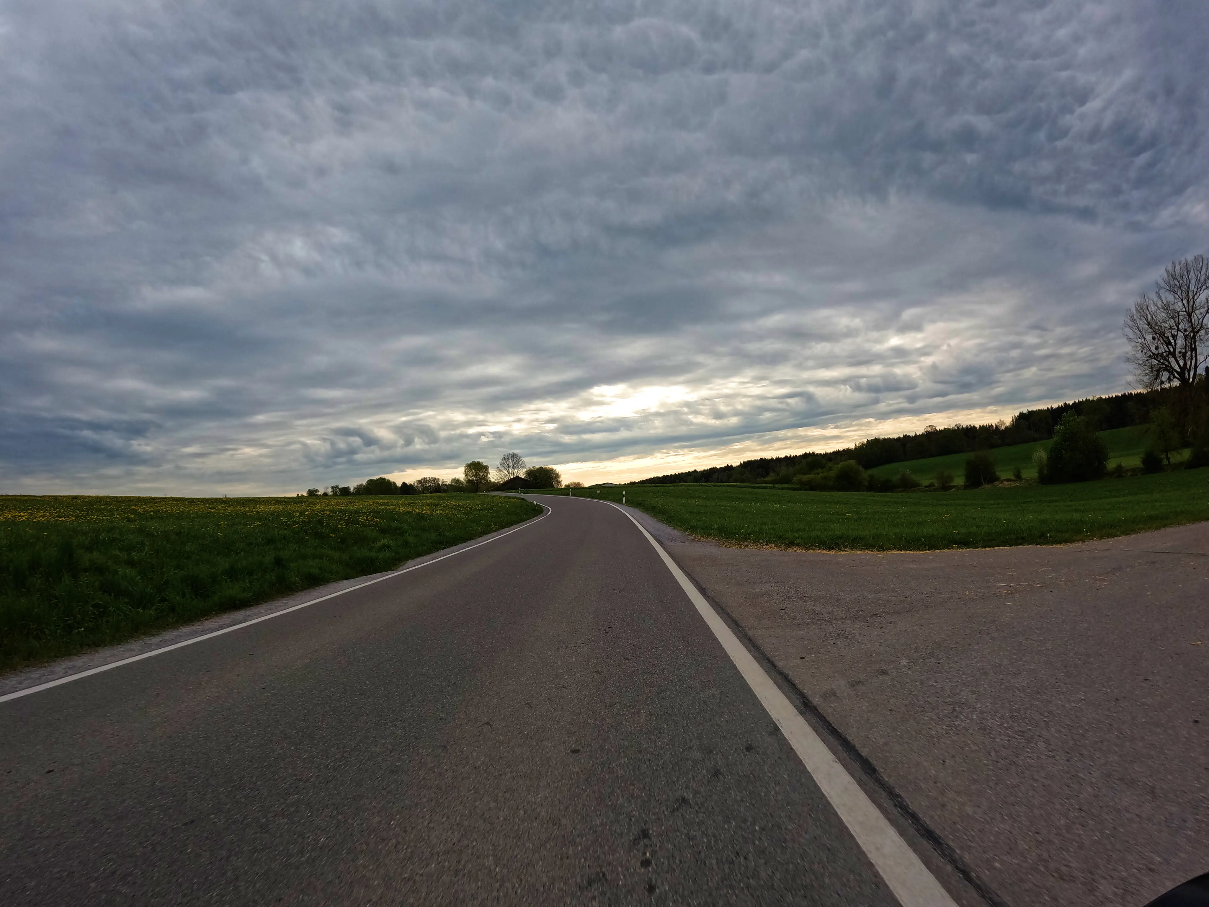 Interessante Wolkendecke