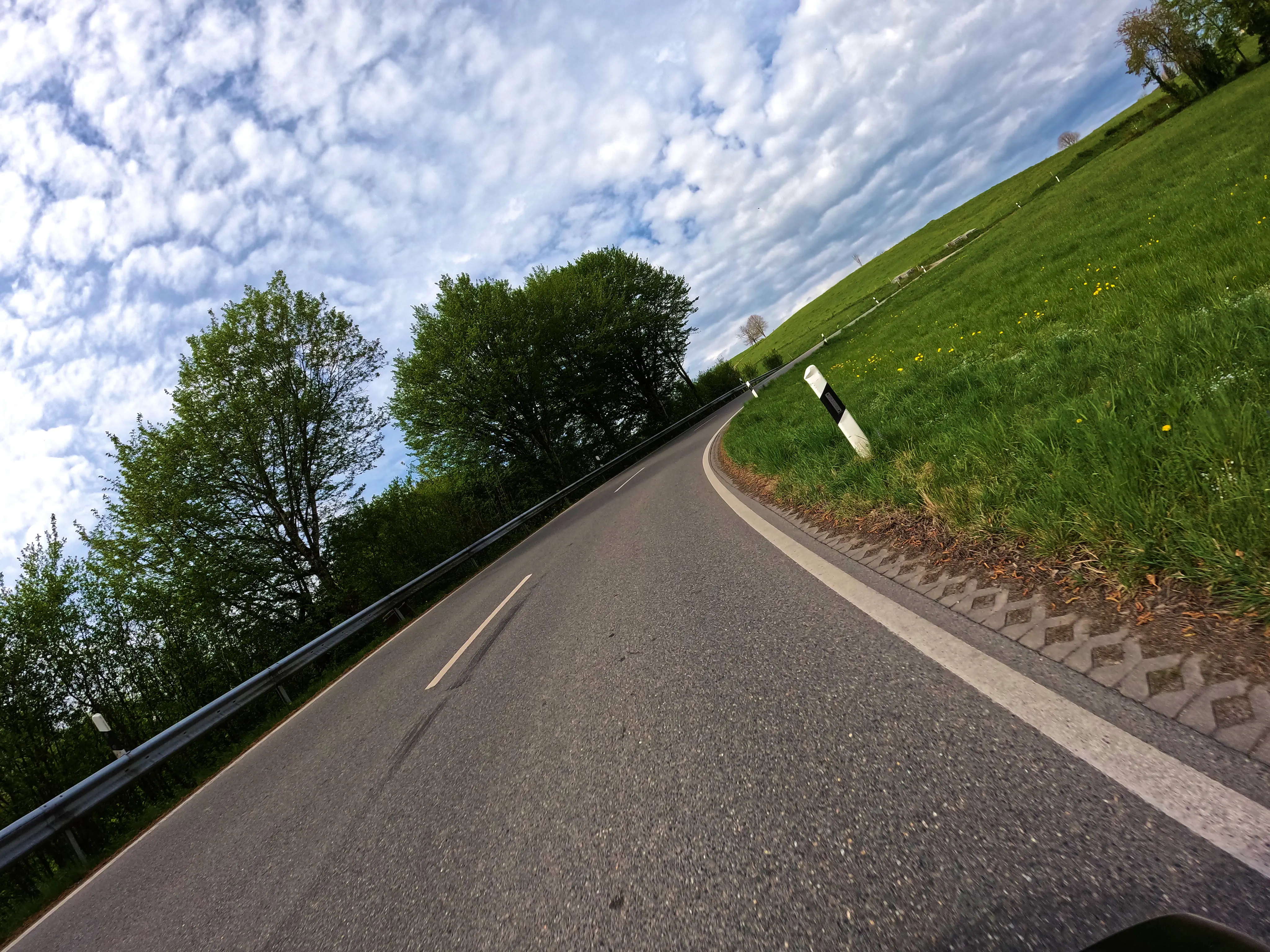 Kurven wie angekündigt!