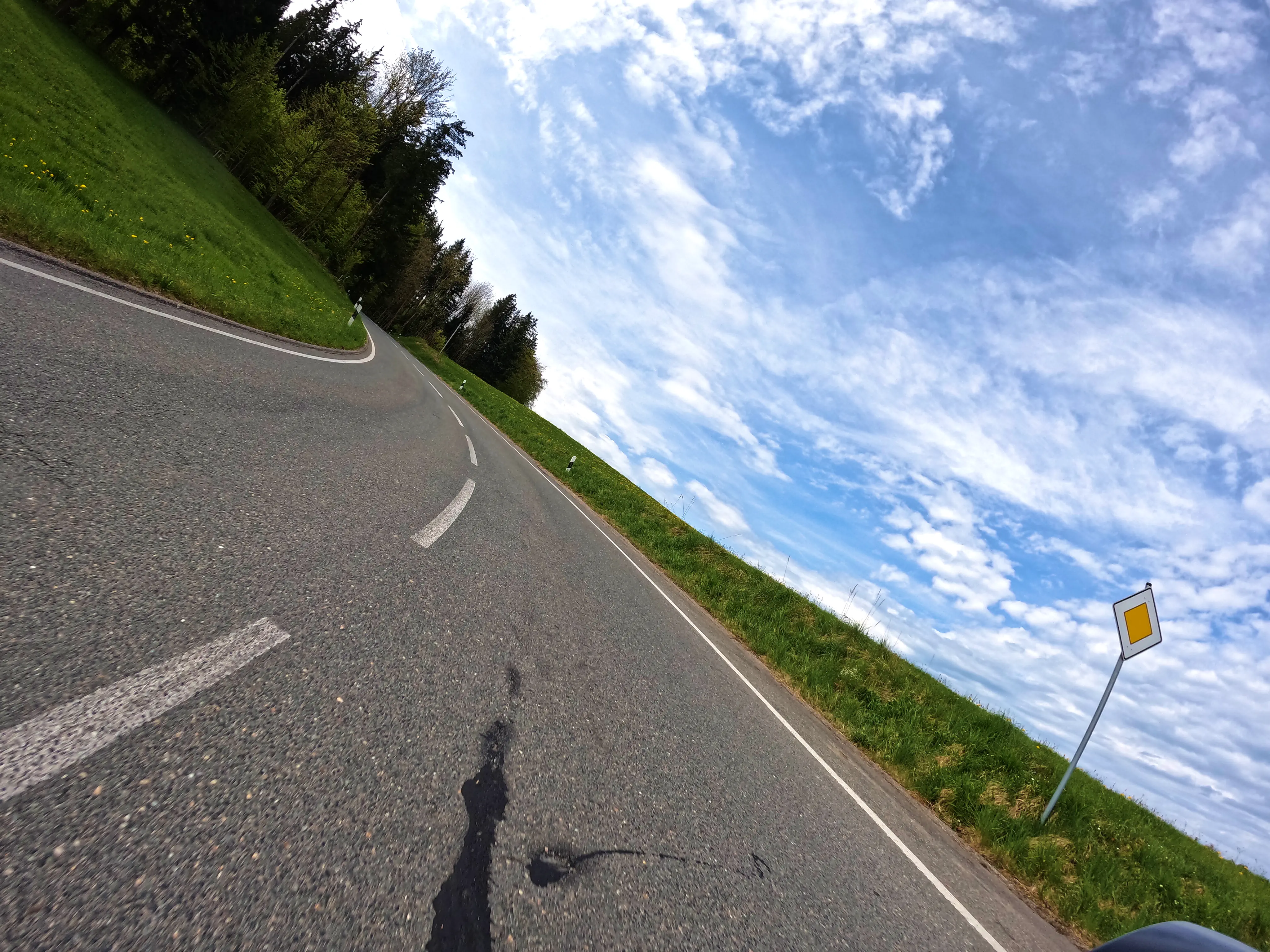 Kurven wie angekündigt!