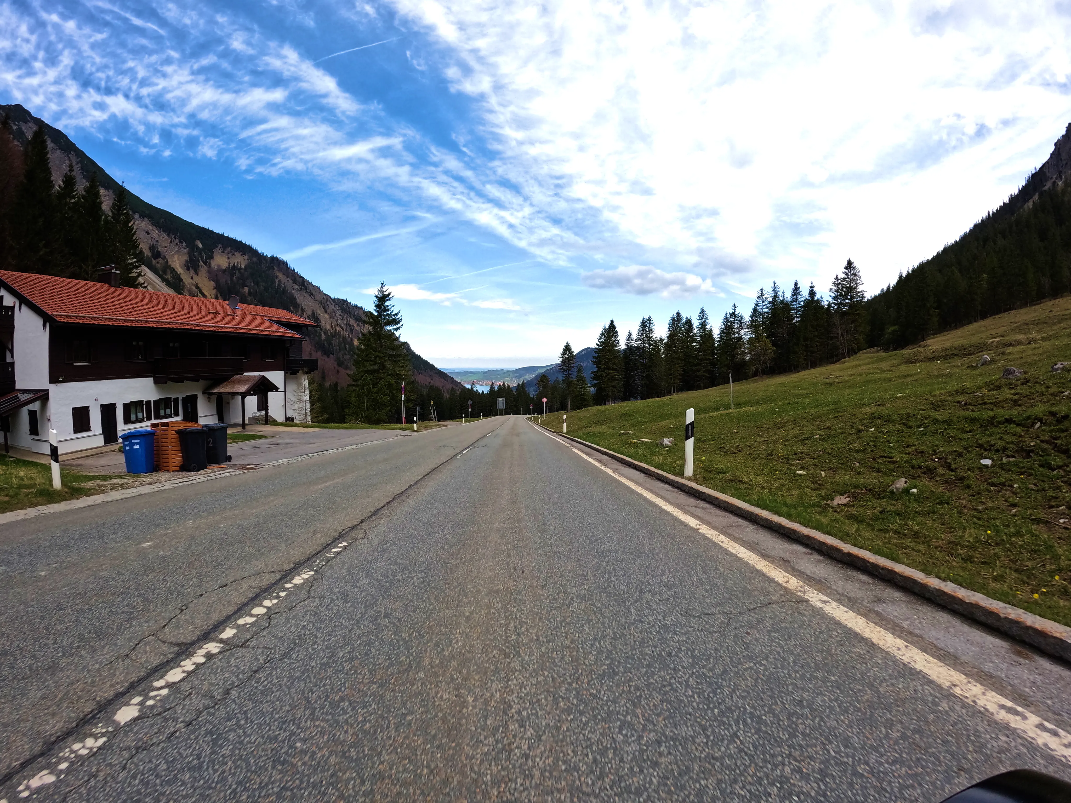 Wieder runter, Blickrichtung Schliersee