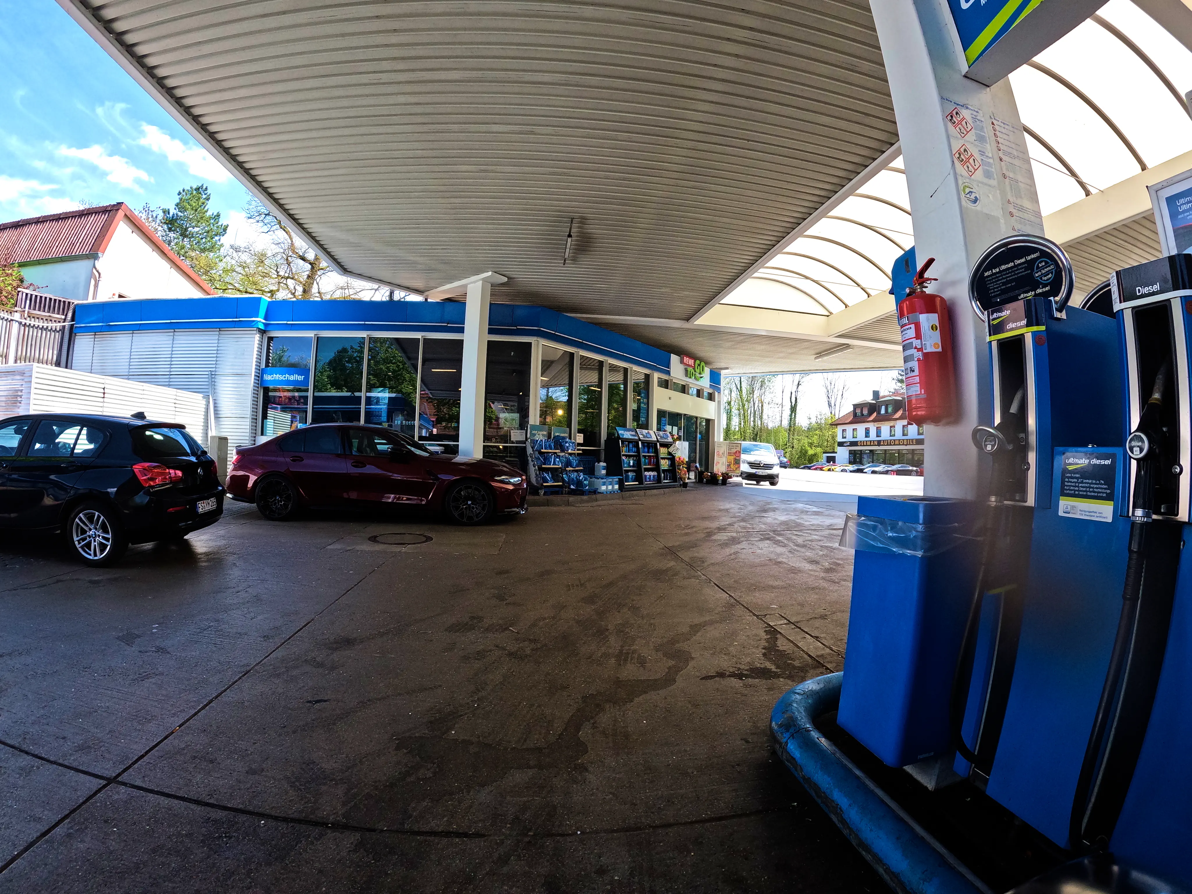 Die heimische Tankstelle