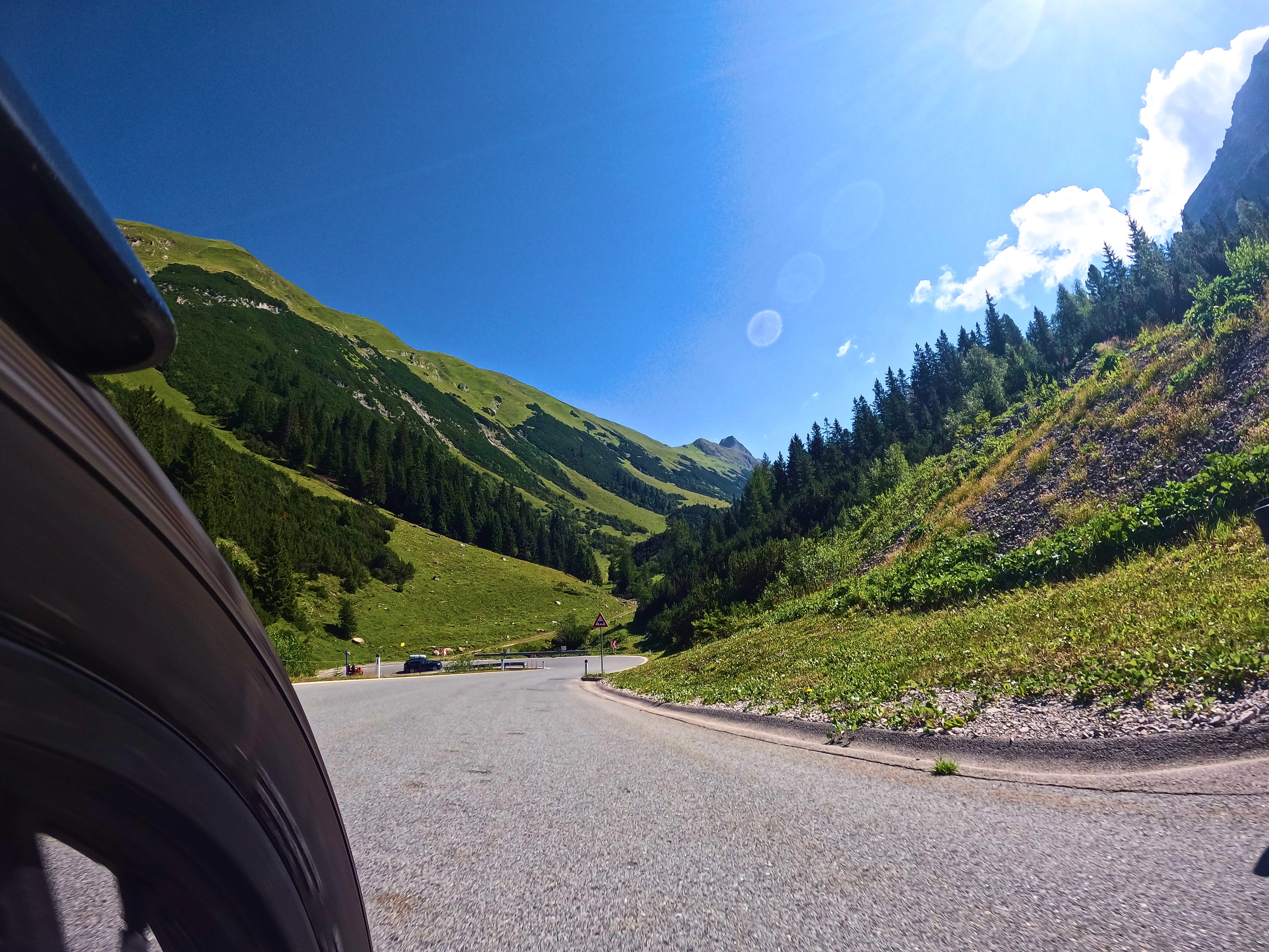 Abfahrt Hahntennjoch