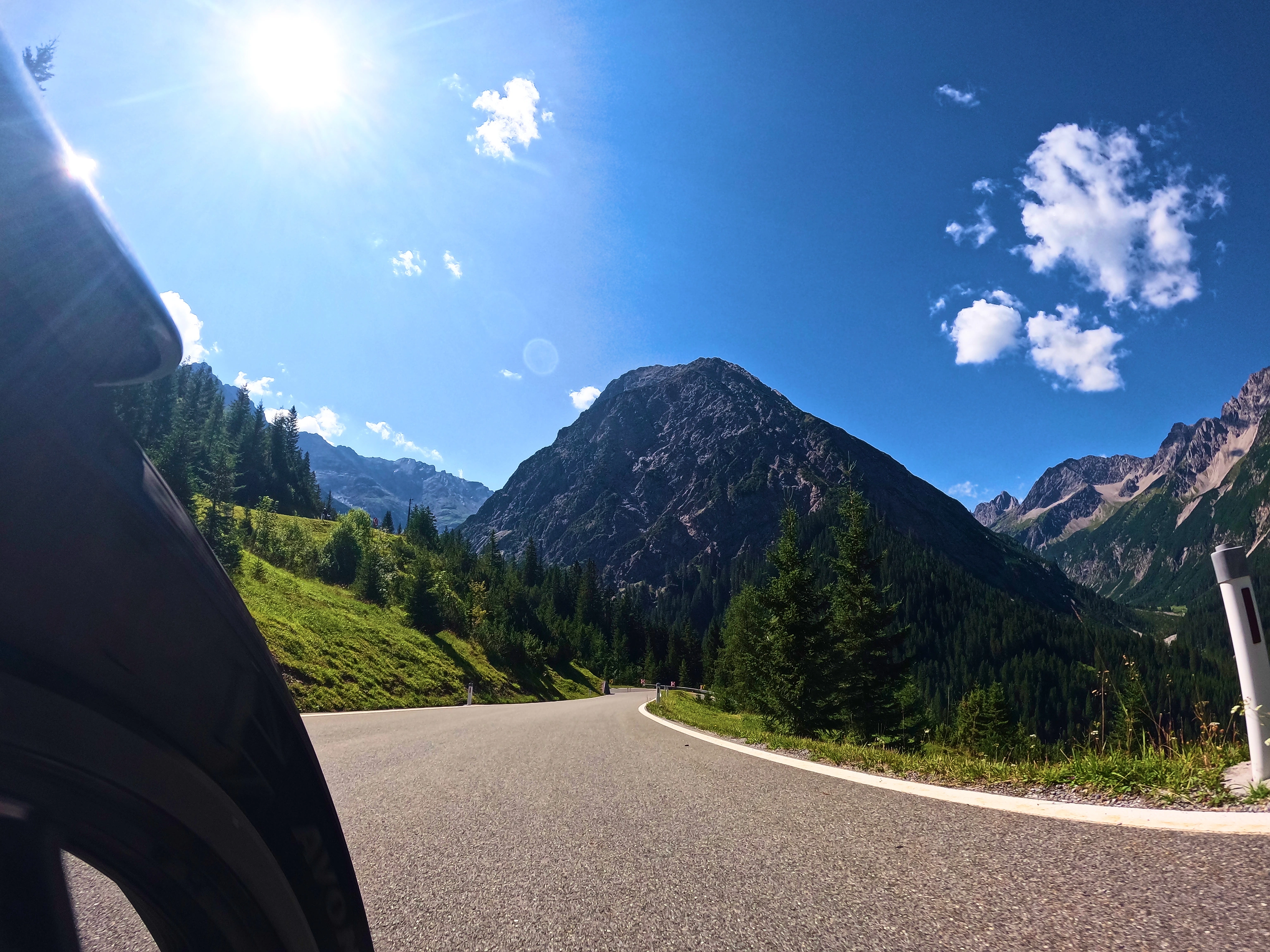 Abfahrt Hahntennjoch
