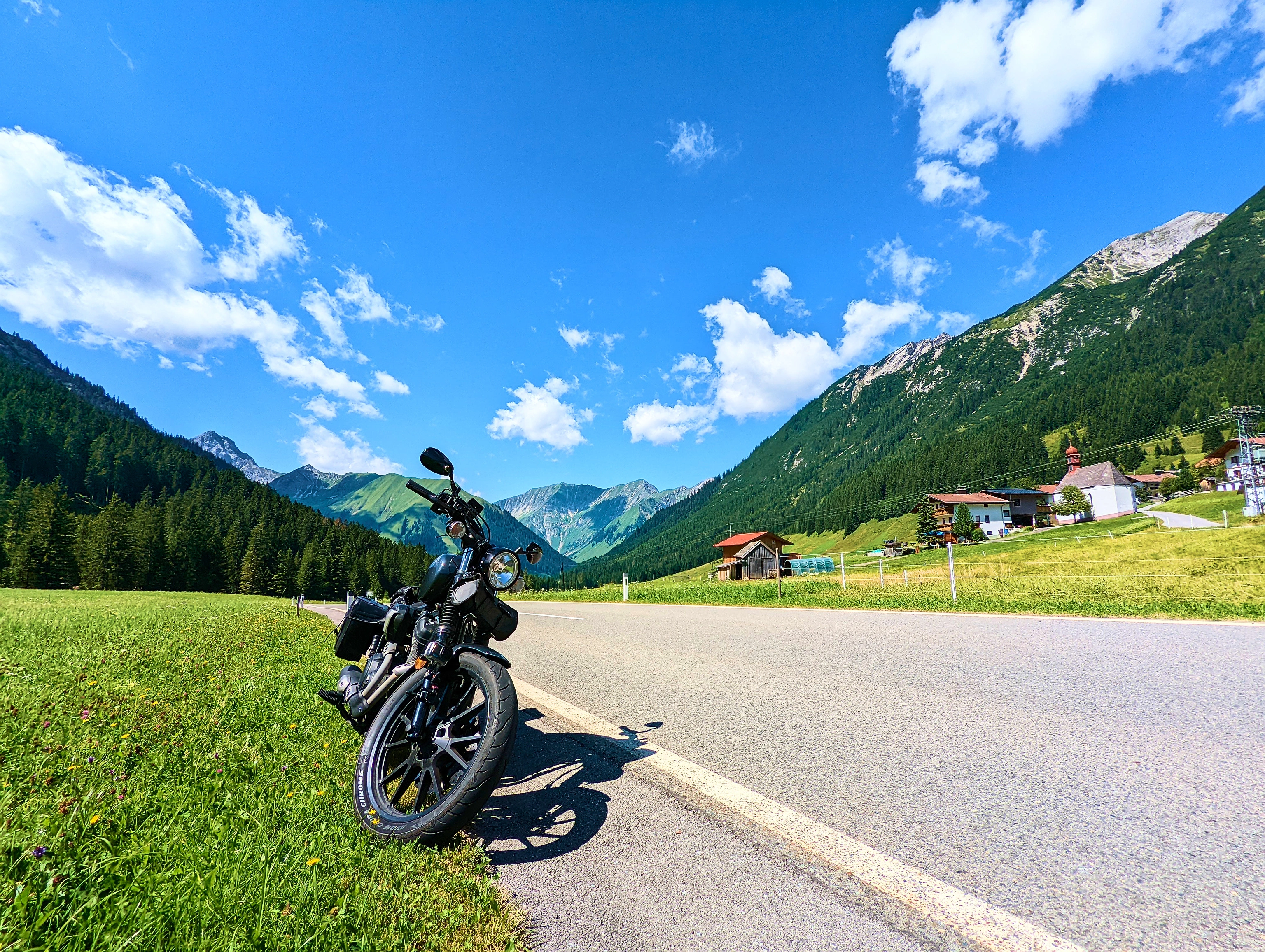 Ausblick im Namloser Tal