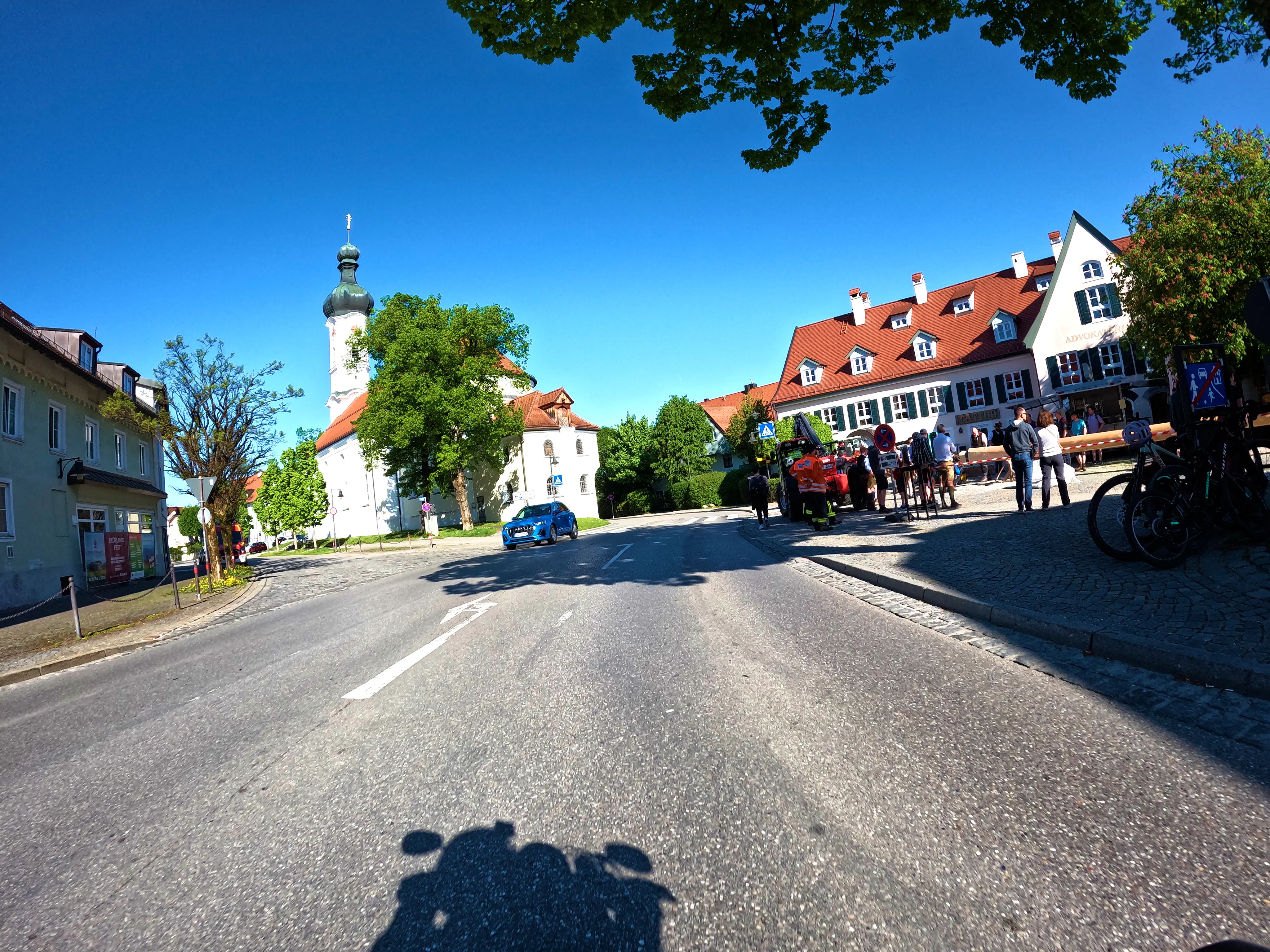 Maibaum steht noch nicht