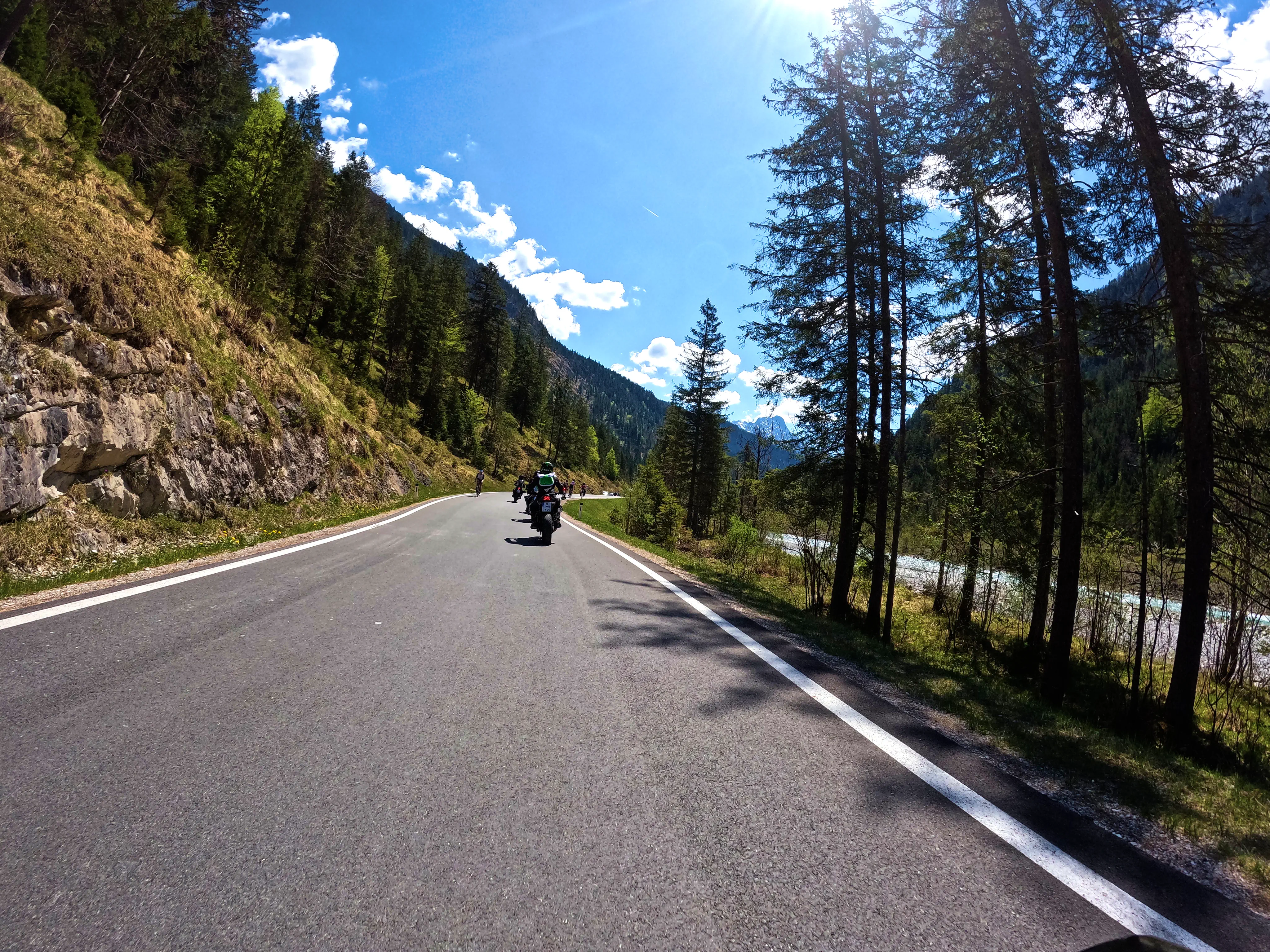 &hellip; Richtung Hinterriß / Eng.