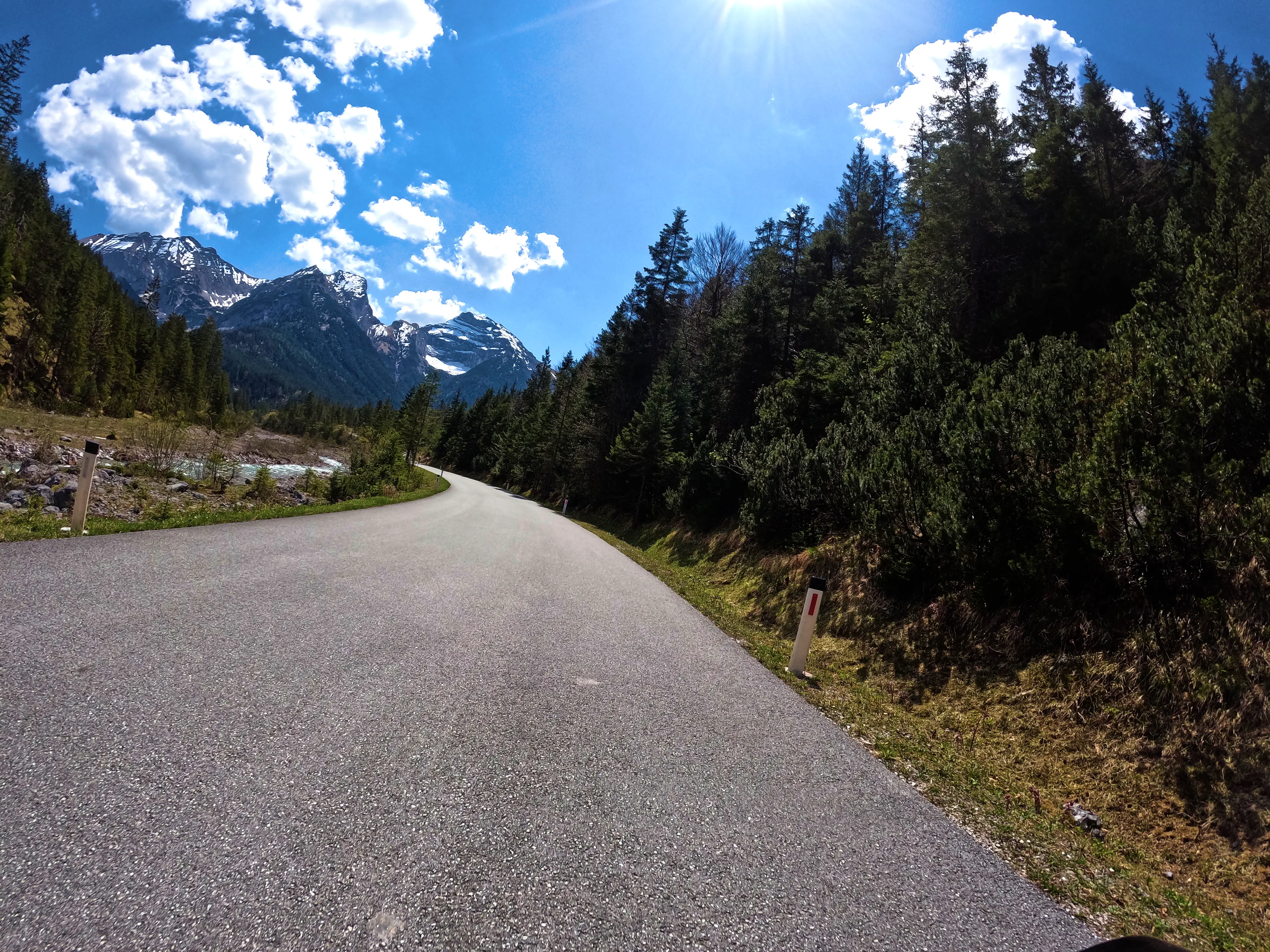 Mautstraße zum Ahornboden