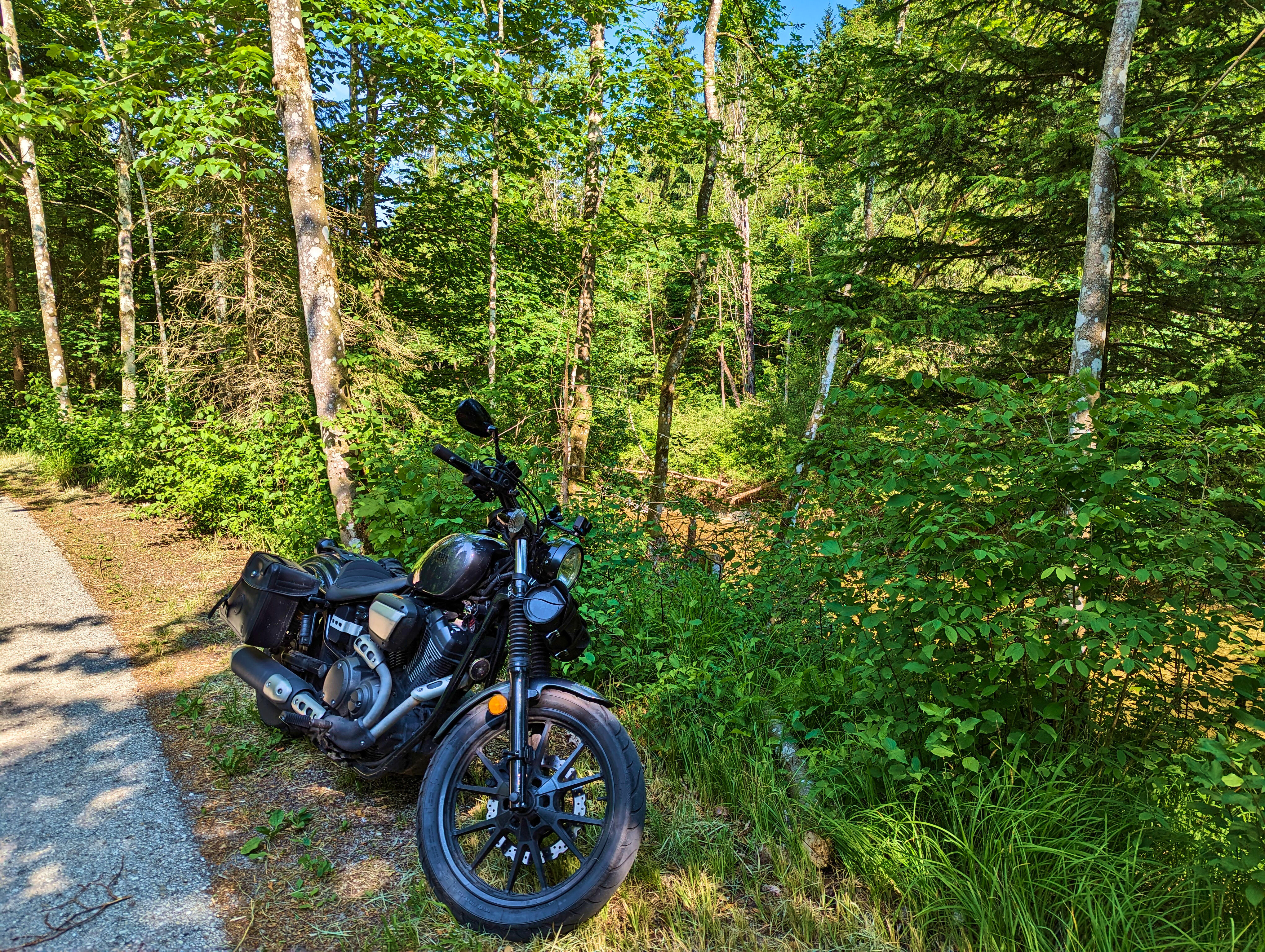Fotostopp an der Leitzach