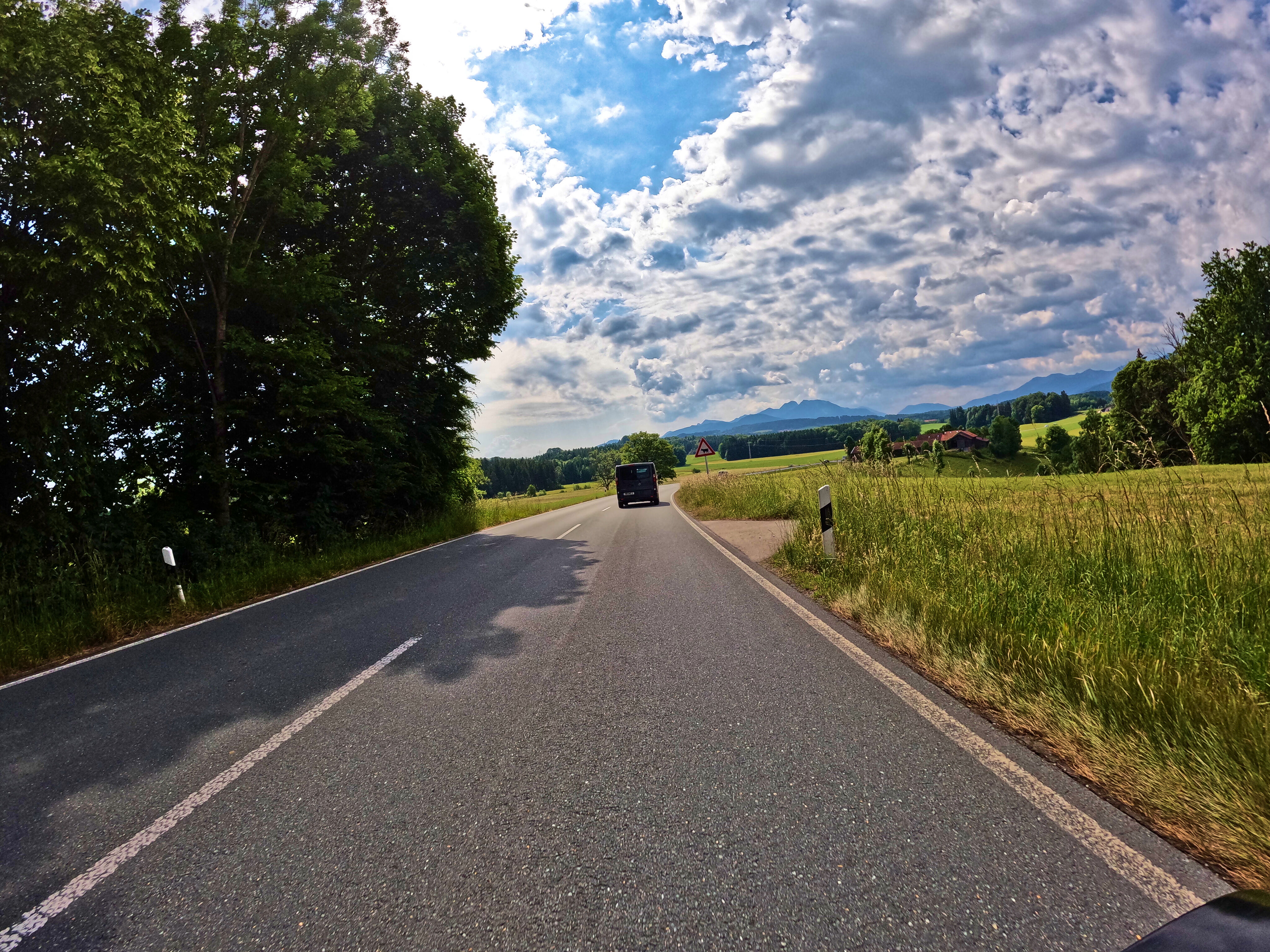 &hellip; auf größere Straßen.