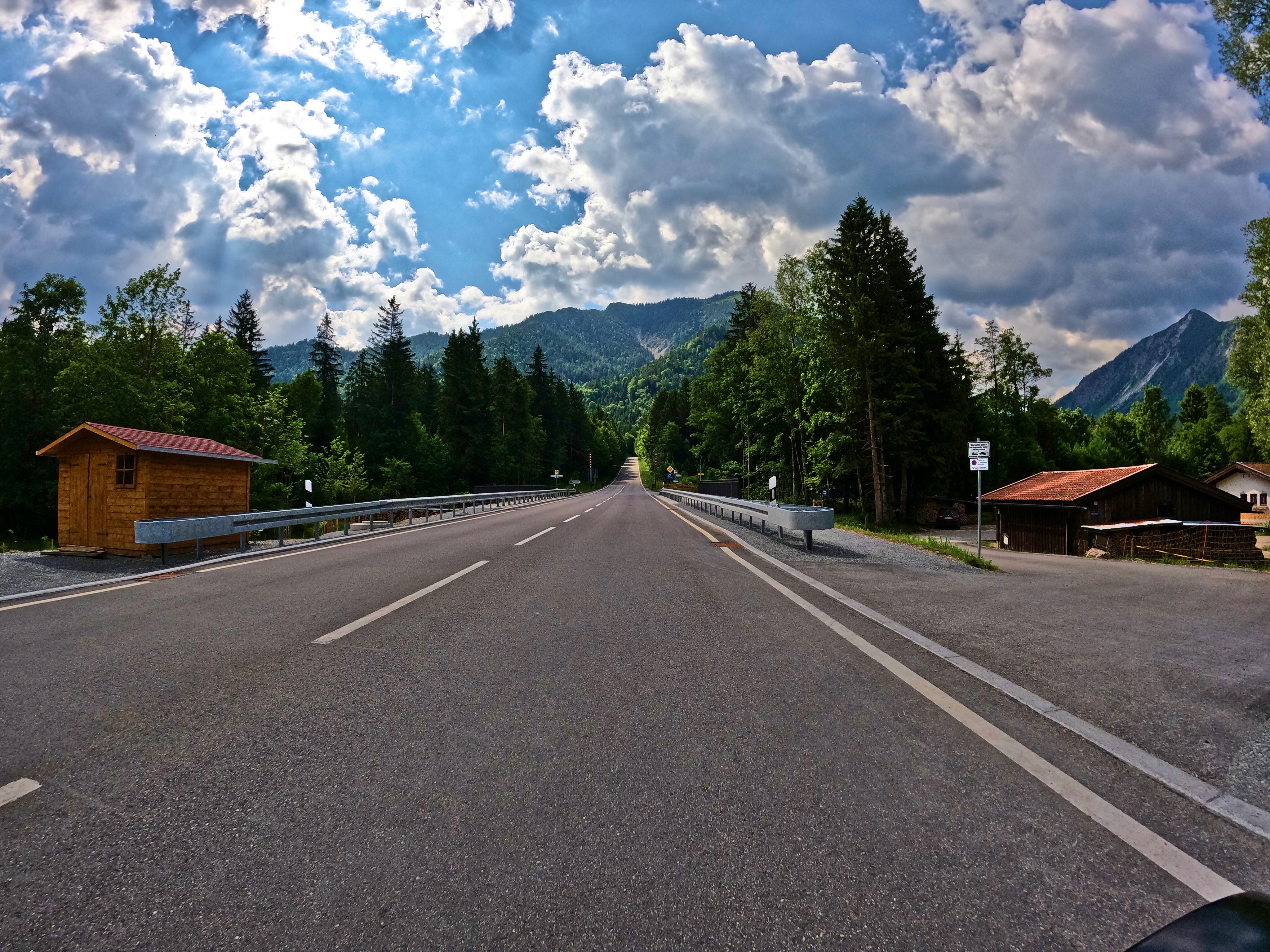 Auffahrt zum Spitzingsattel