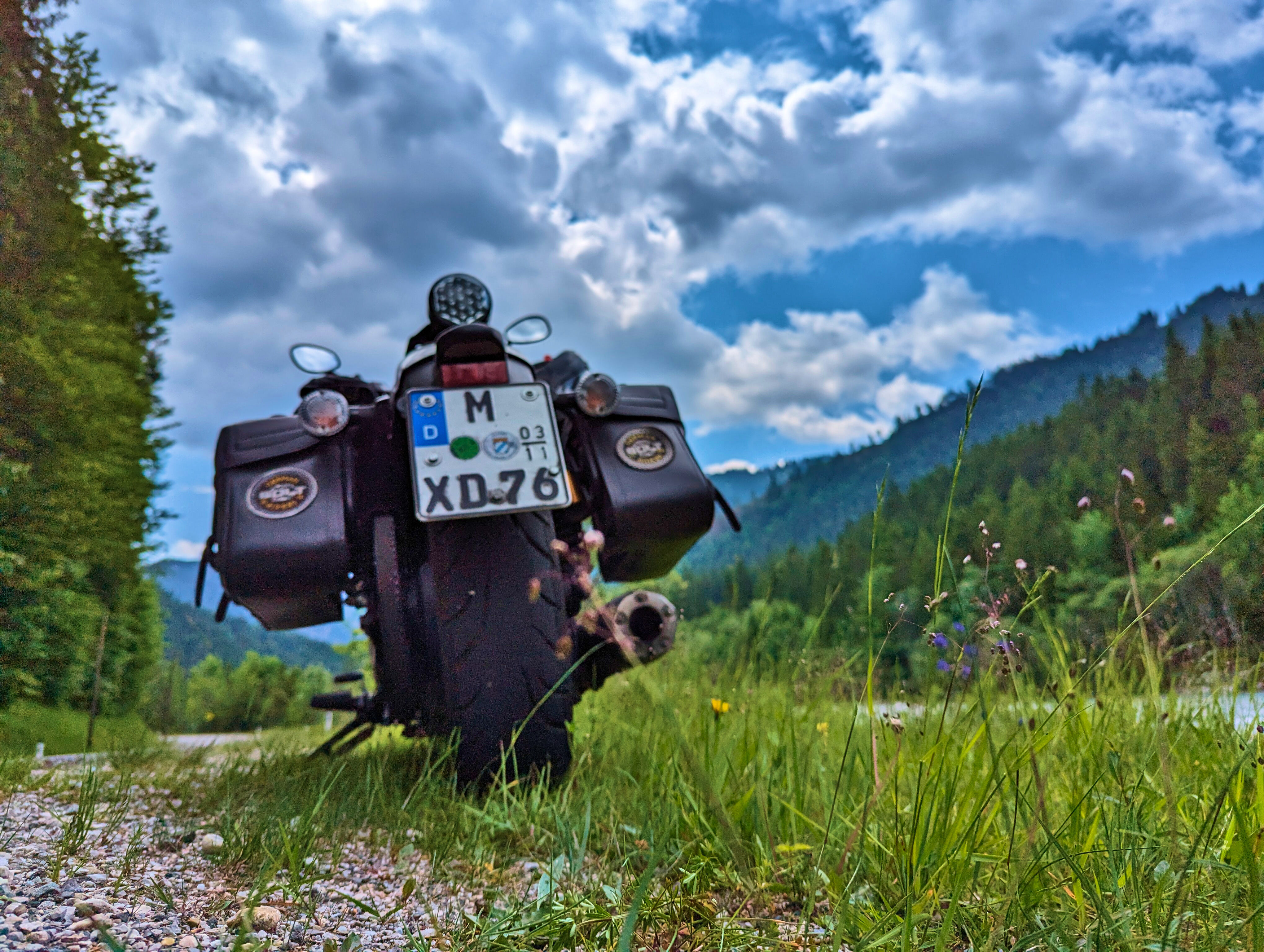 &hellip; auf dem Weg zum Ahornboden