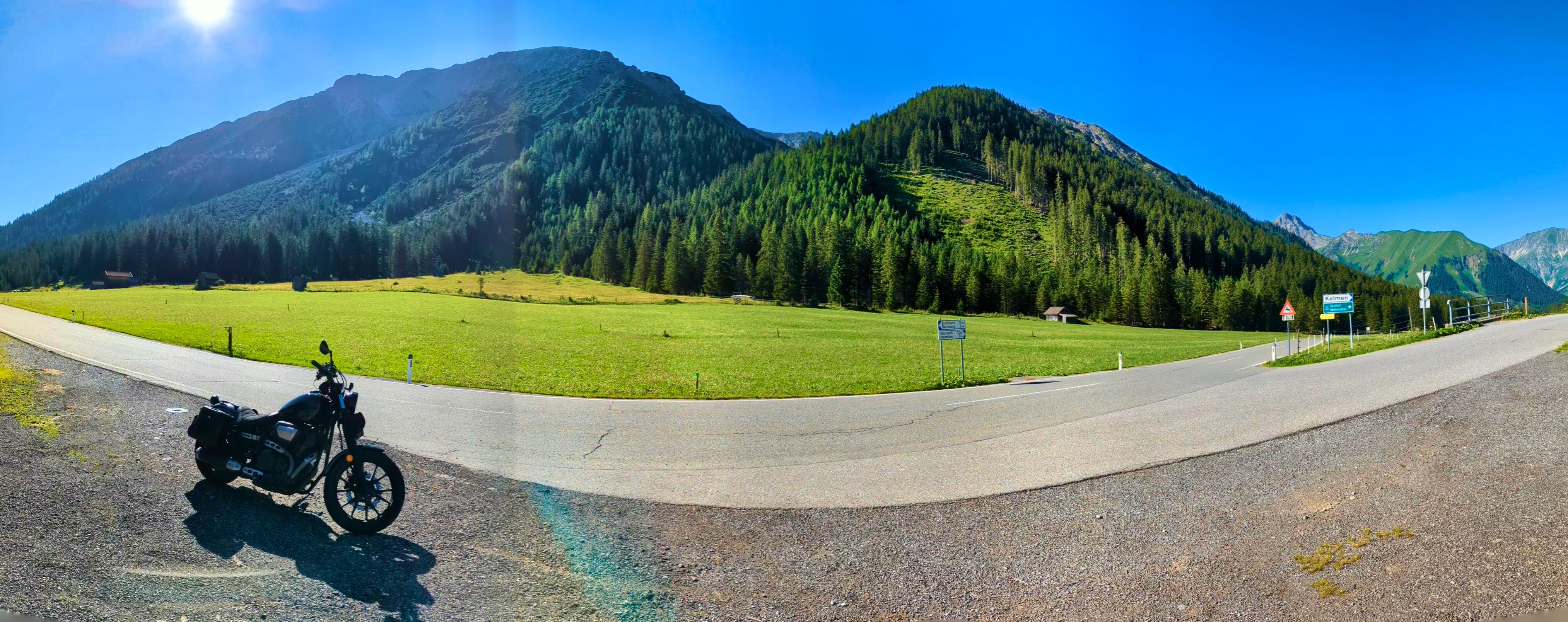 Panorama am Namlossattel