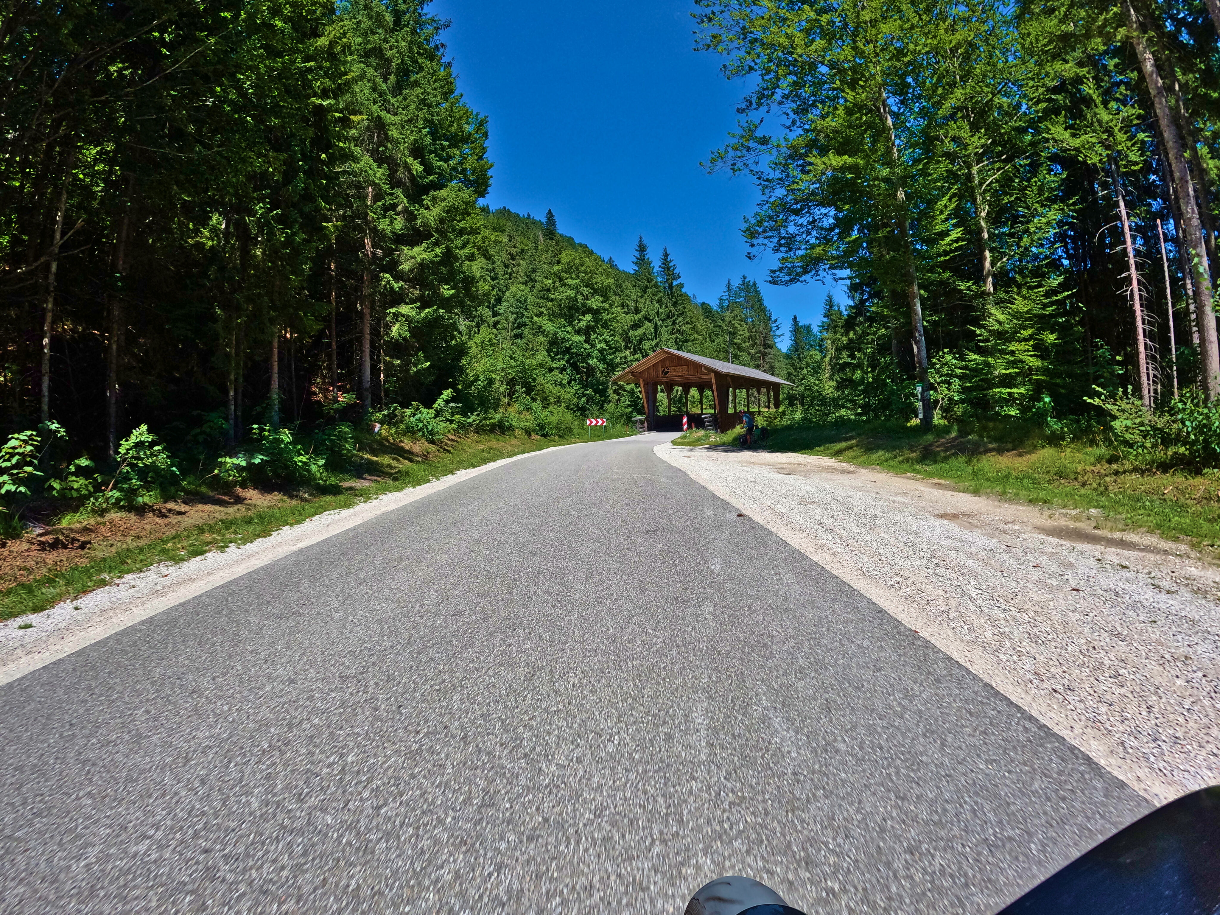 Mautstraße Wallgau-Vorderriß, Holzbrücke