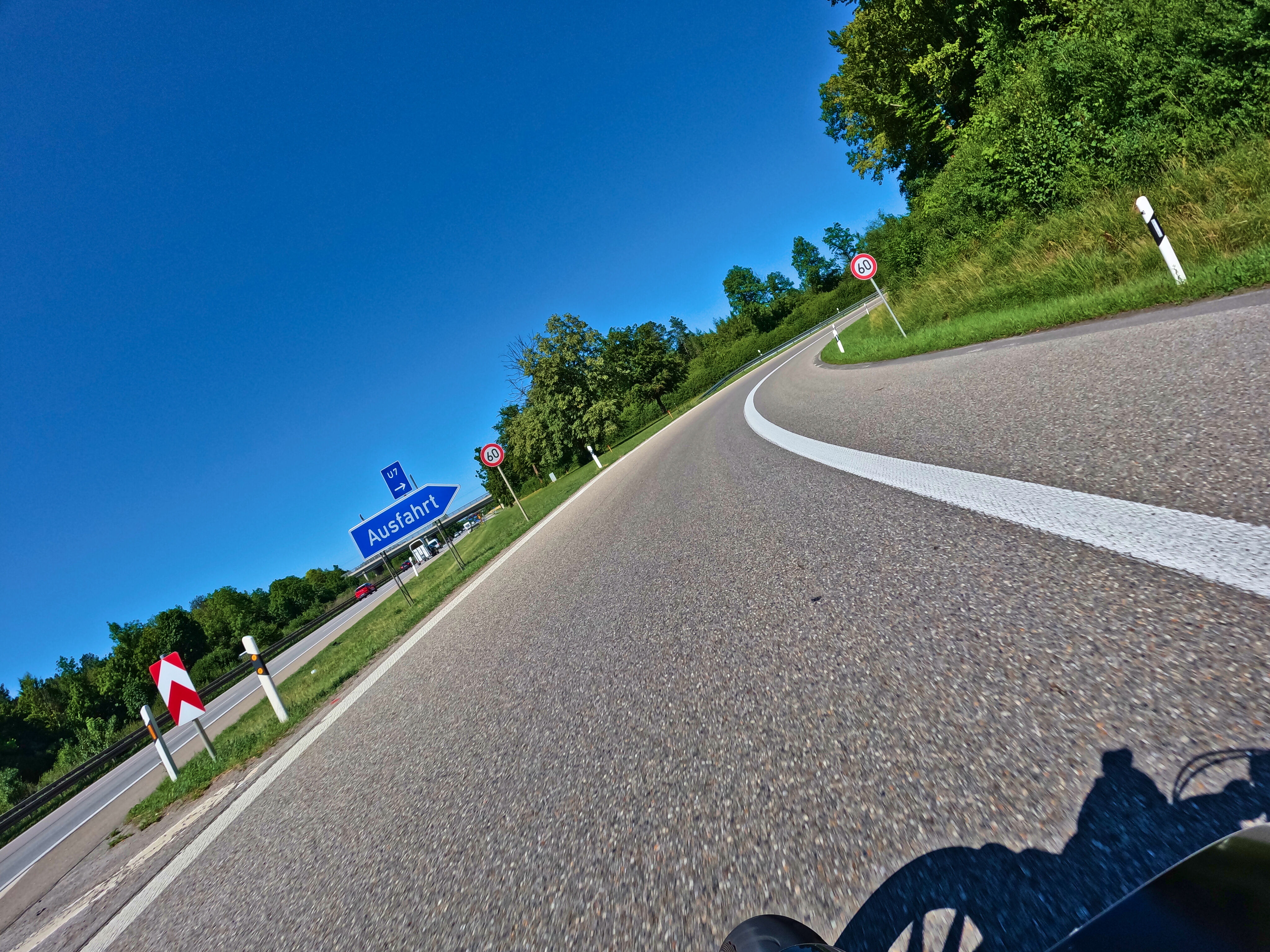 Die heimische Abfahrt