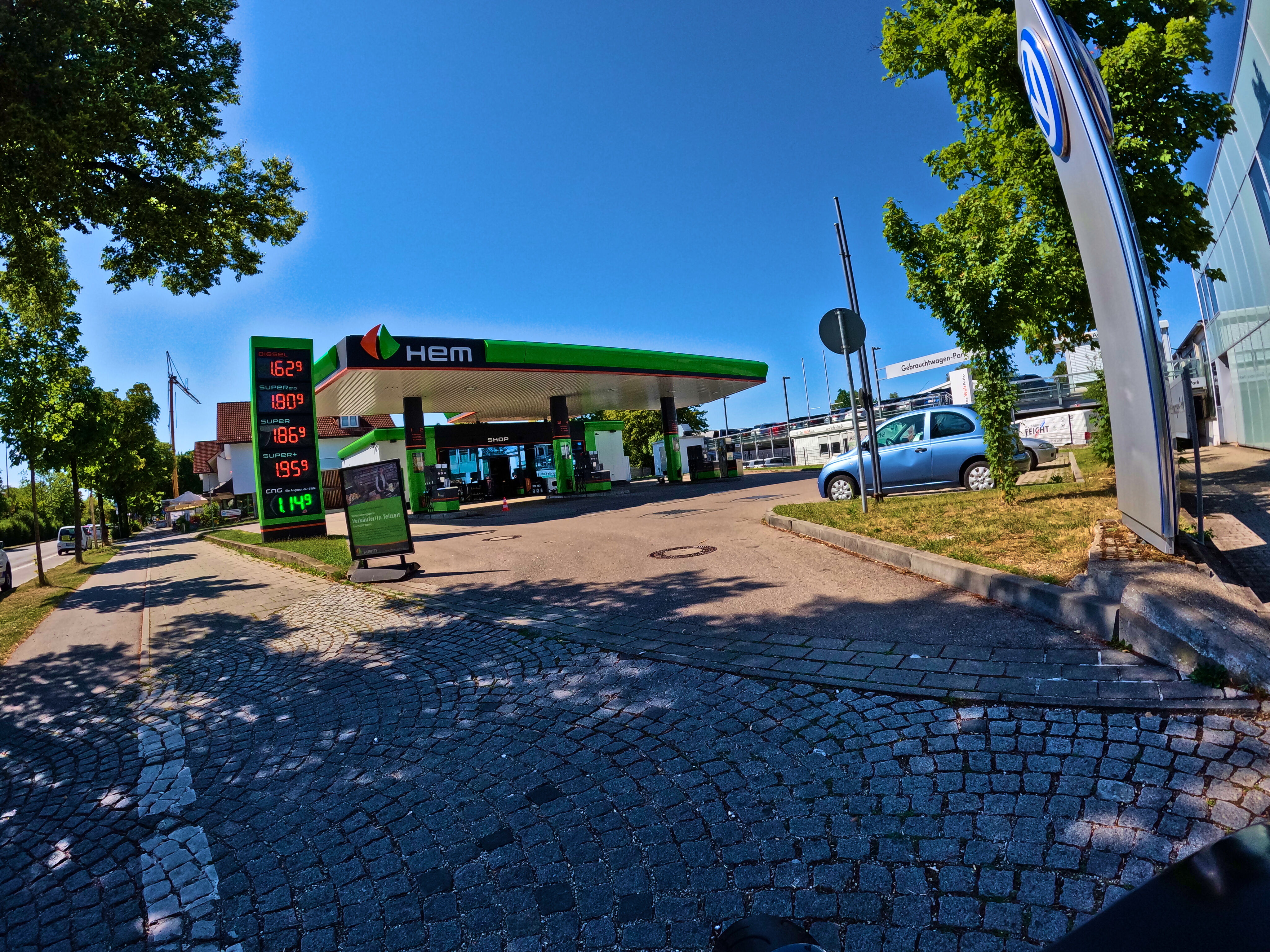 Die heimische Tankstelle