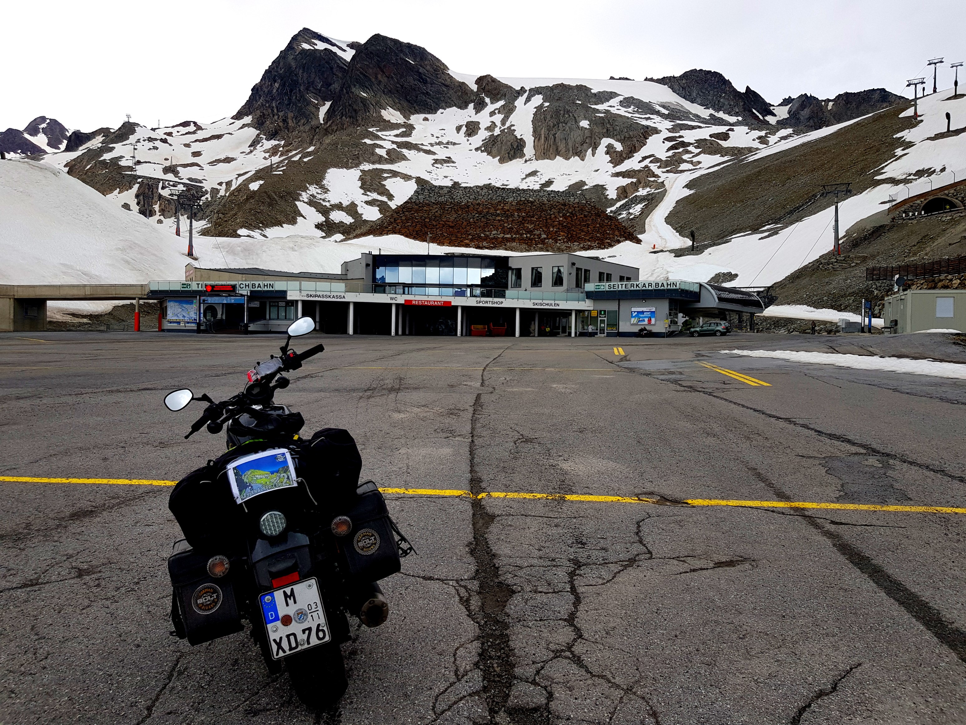 Nachweisbild am Parkplatz Tiefenbachbahn