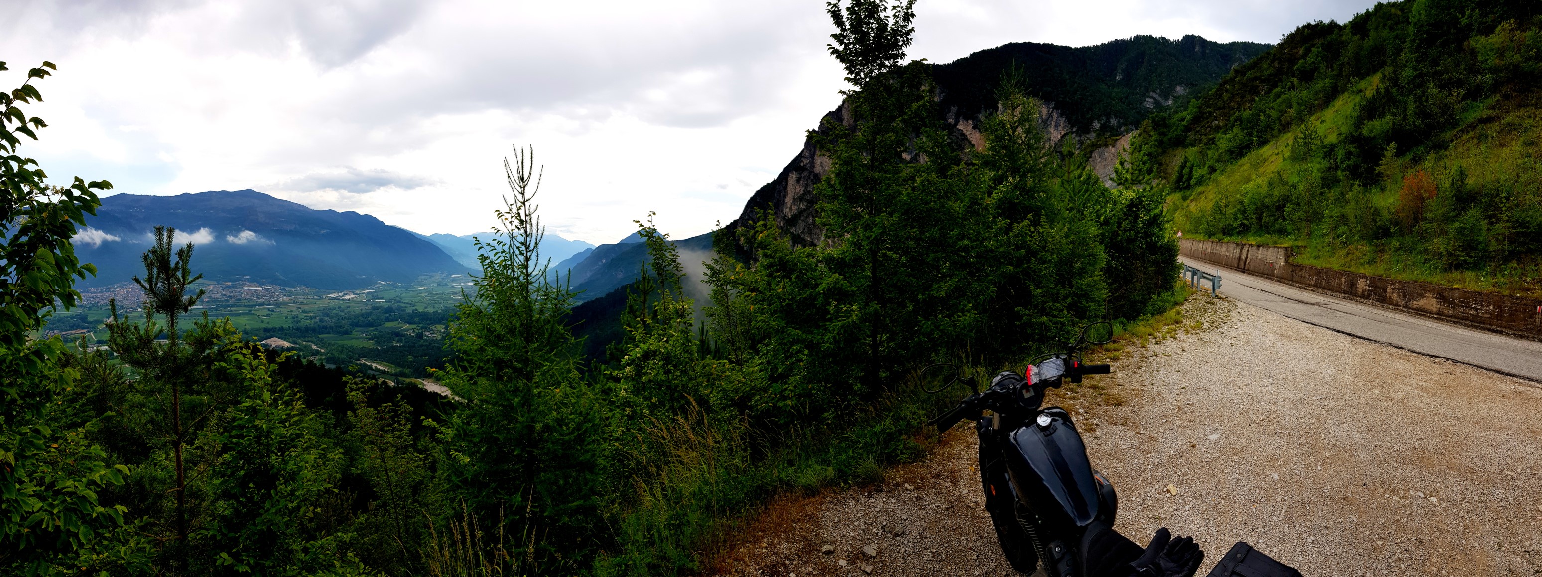 Erster Ausblick auf der Kaiserjägerstraße