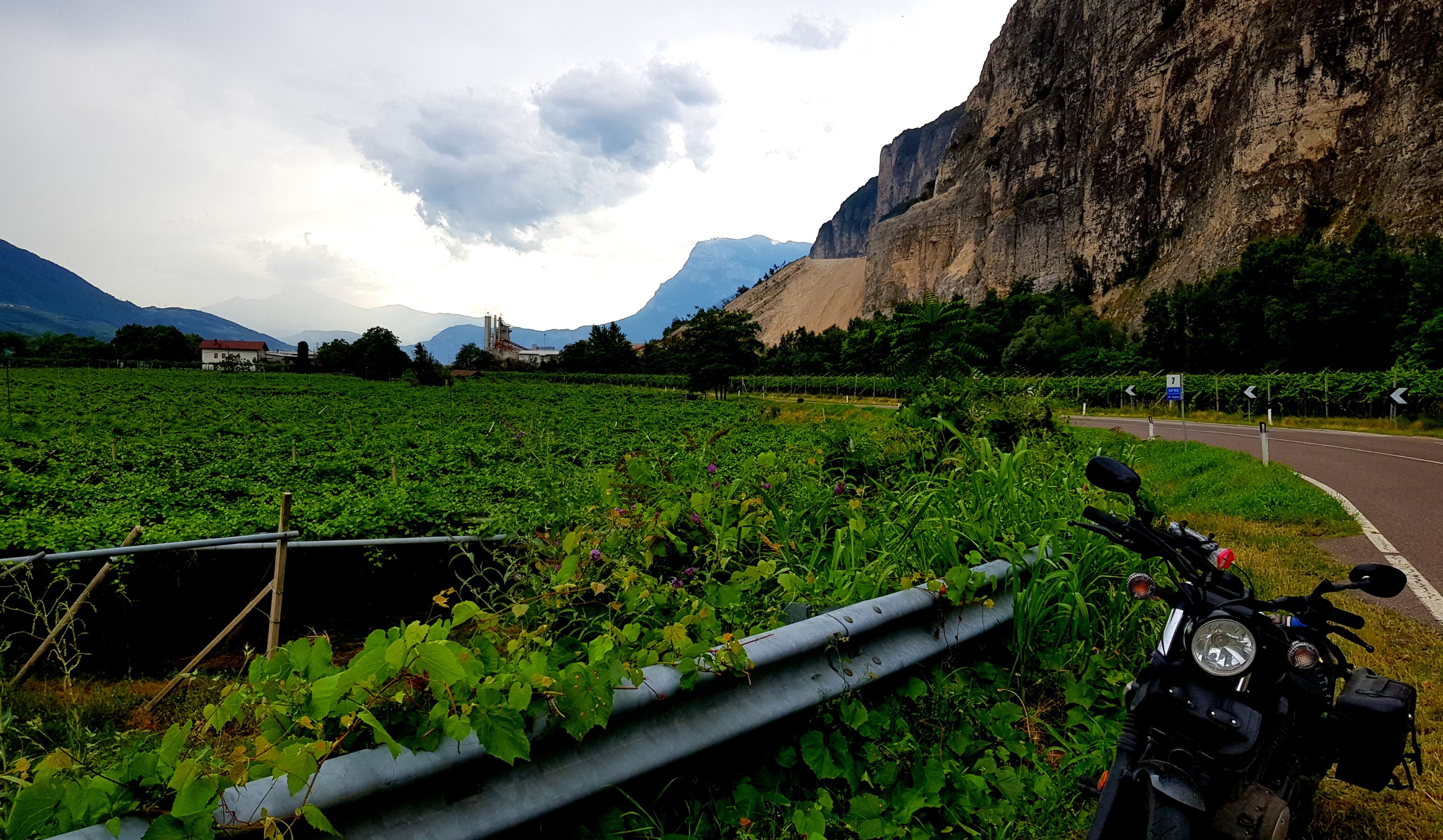Das schlechte Wetter folgte mir leider