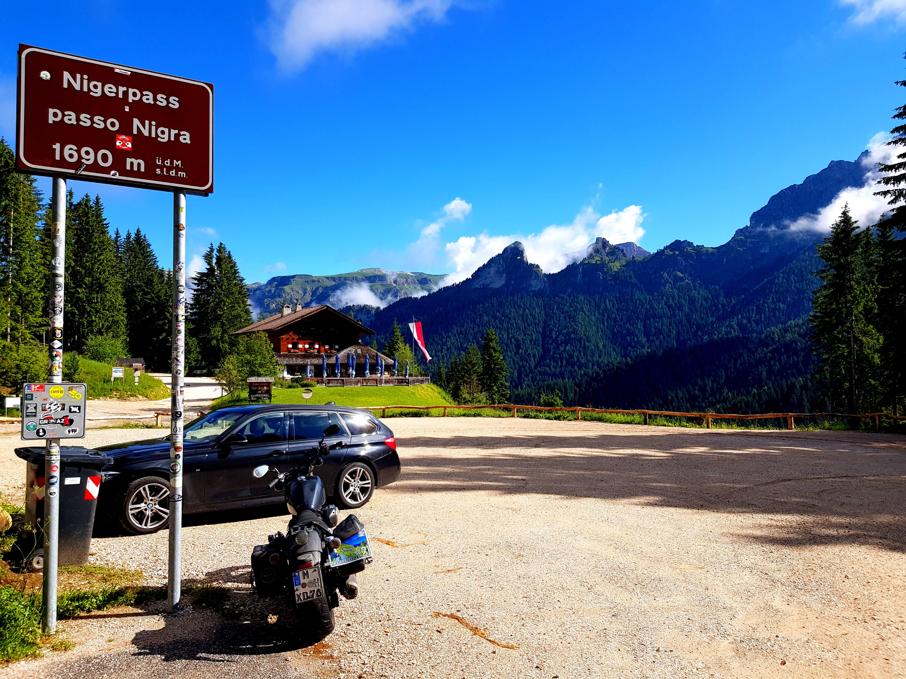 Nachweisbild am Nigerpass