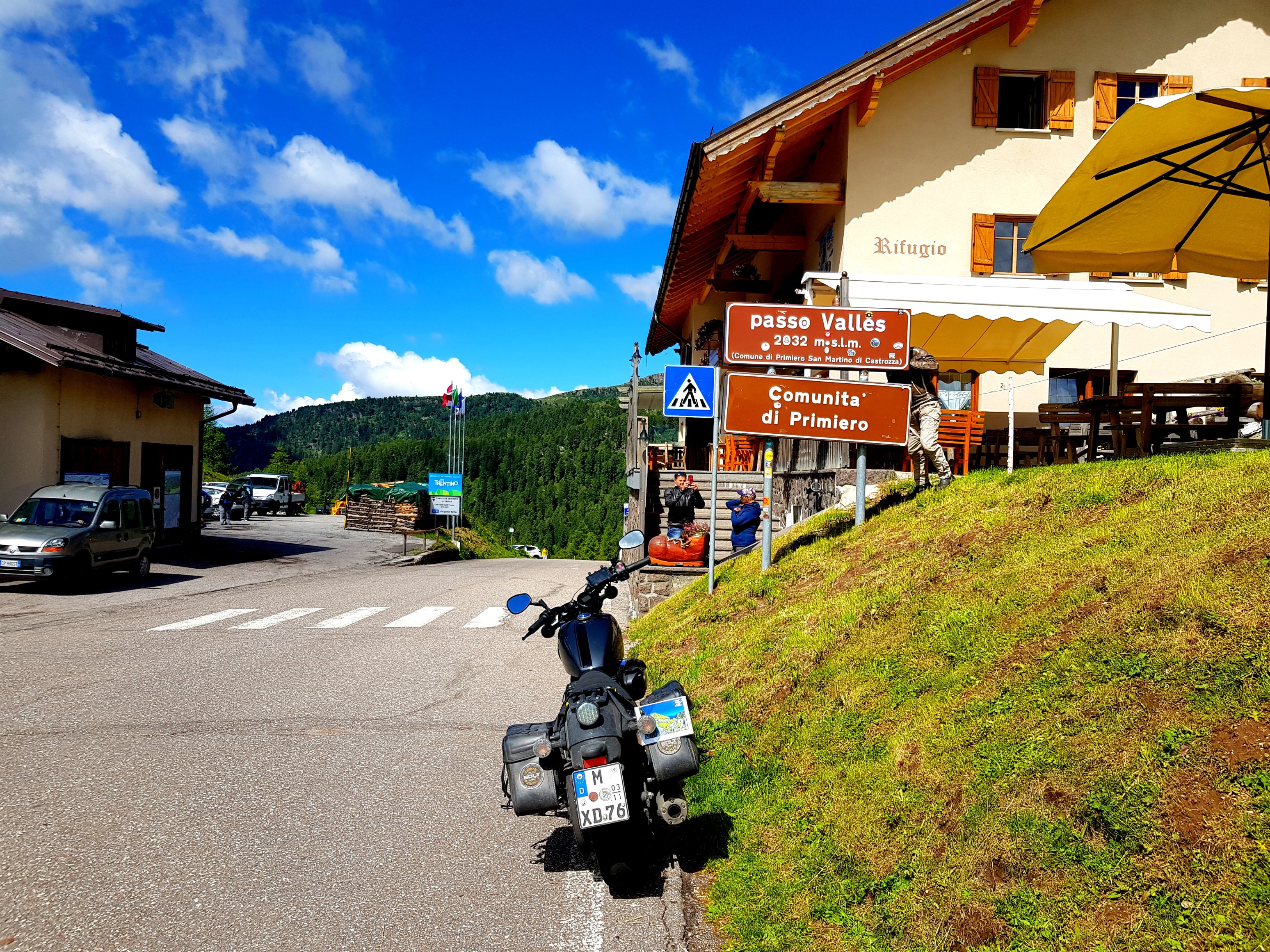 Nachweis-Bild am Passo di Valles