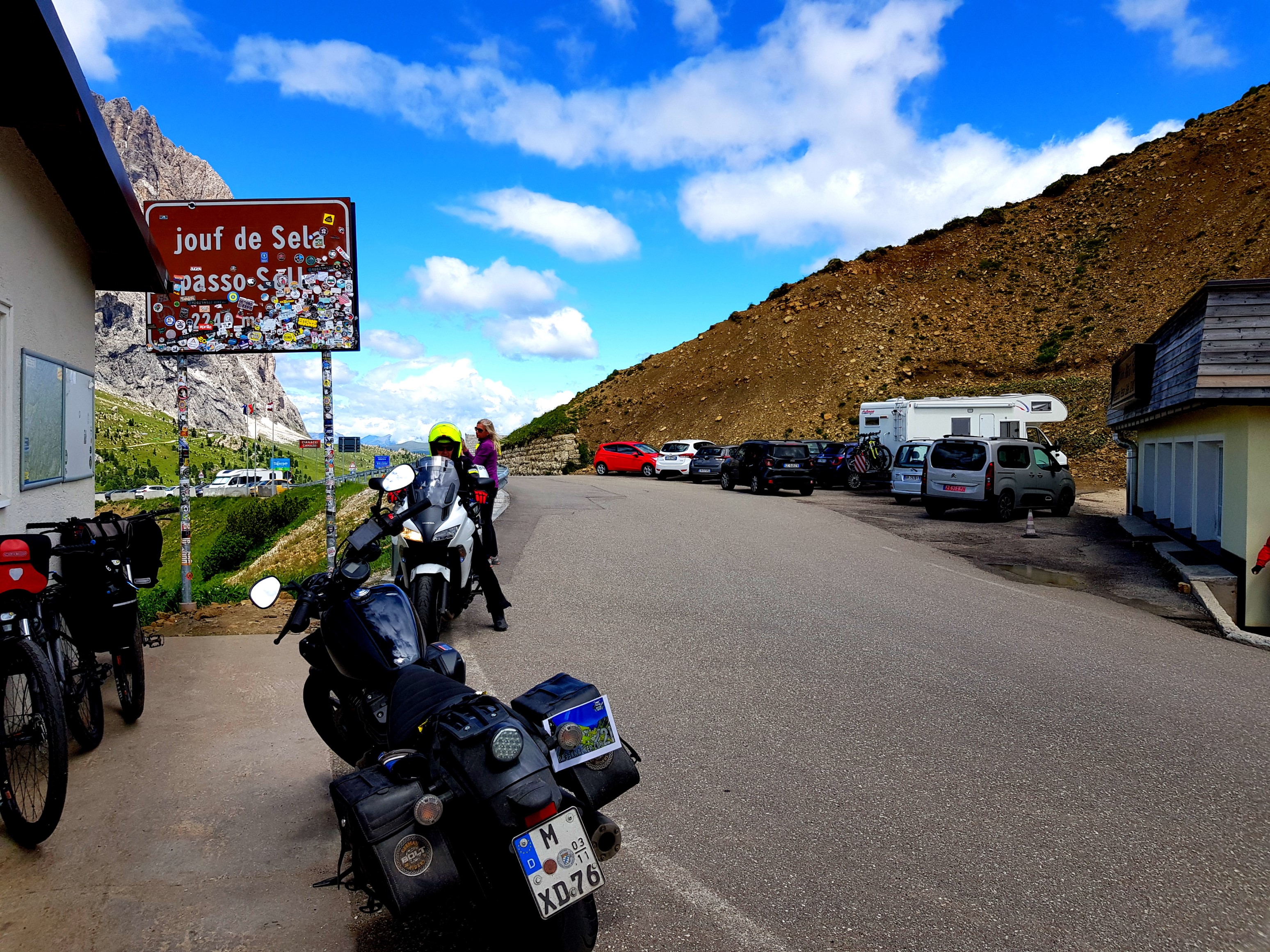 Nachweisbild am Sellajoch