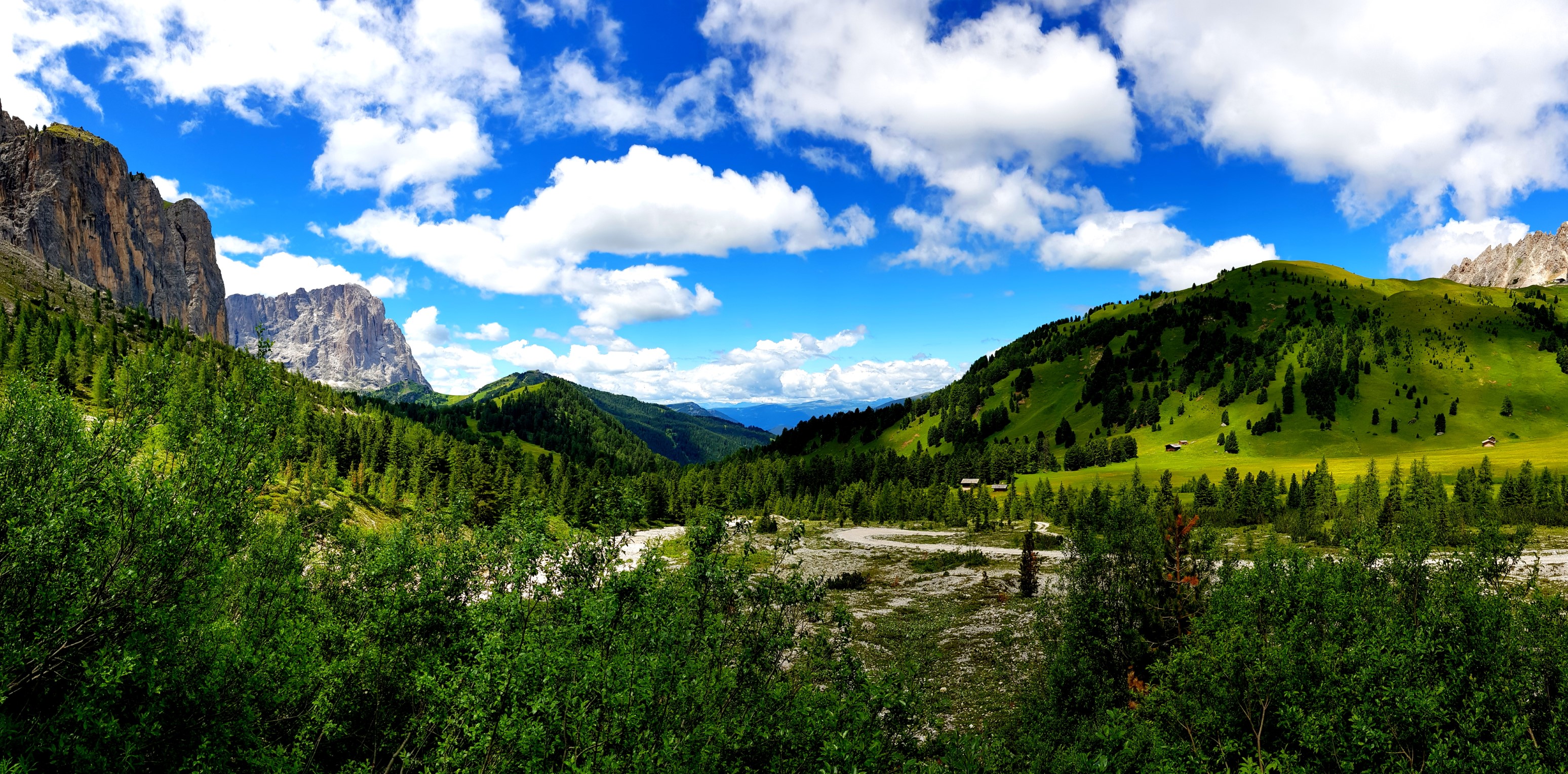 Auf dem Weg zum Grödnerjoch
