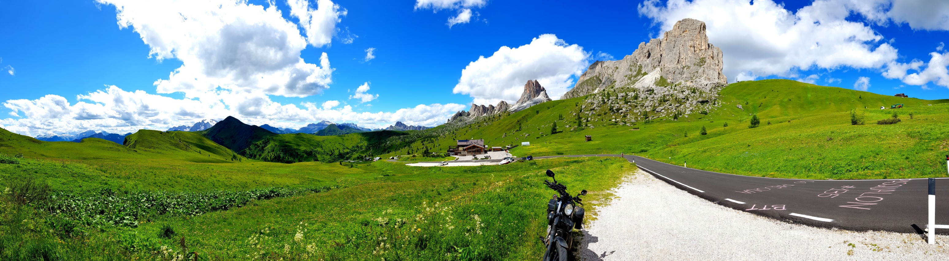 Auffahrt zum Passo di Giao