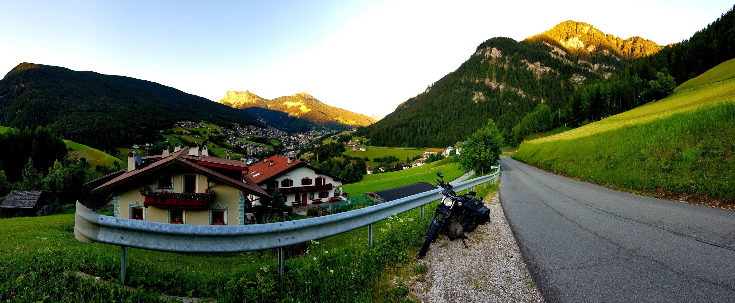 Kurz vor dem Panidersattel - die schattigen Bereiche werden größer
